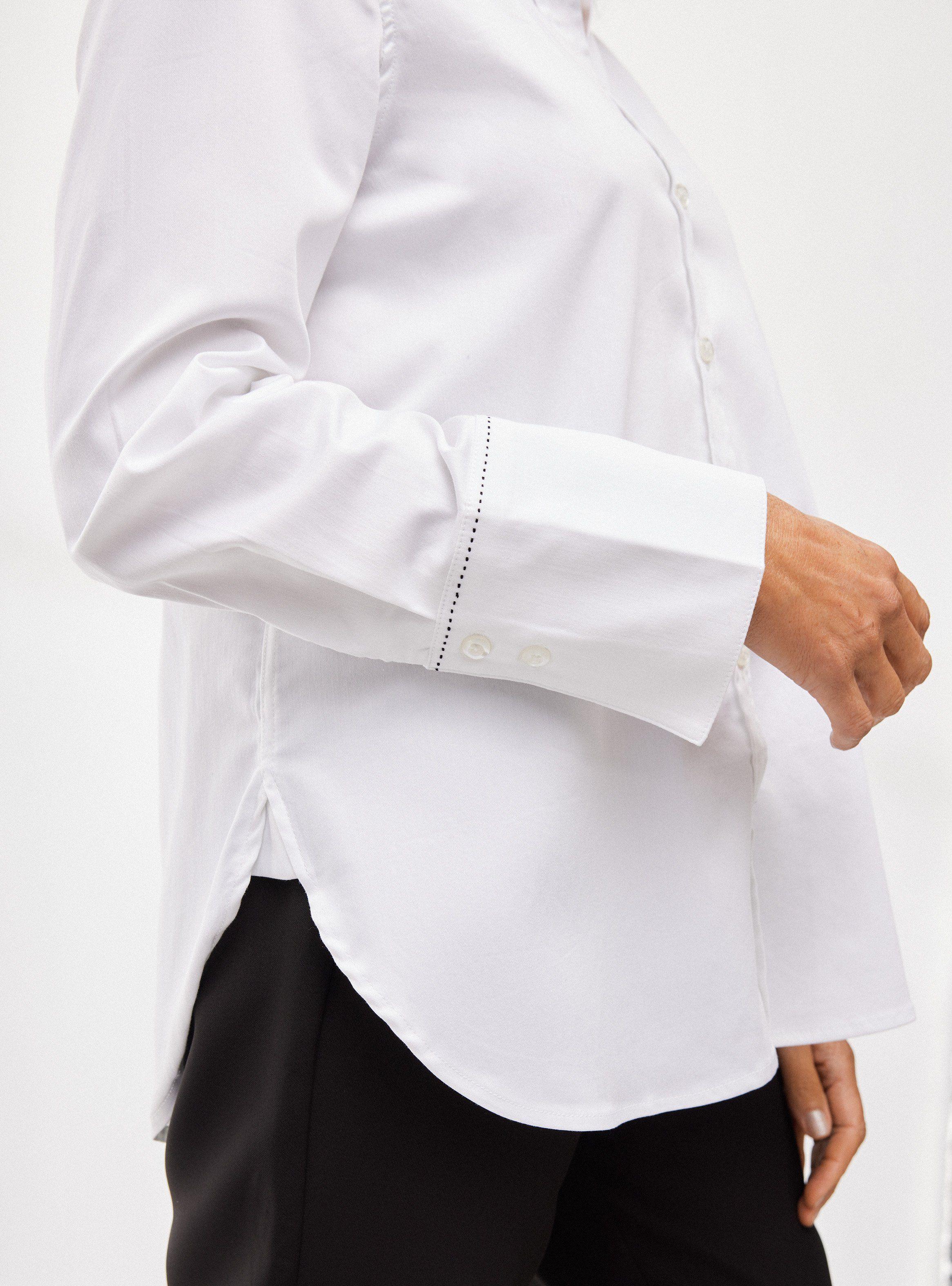 Blusa Camisa Detalle Pespuntes-2