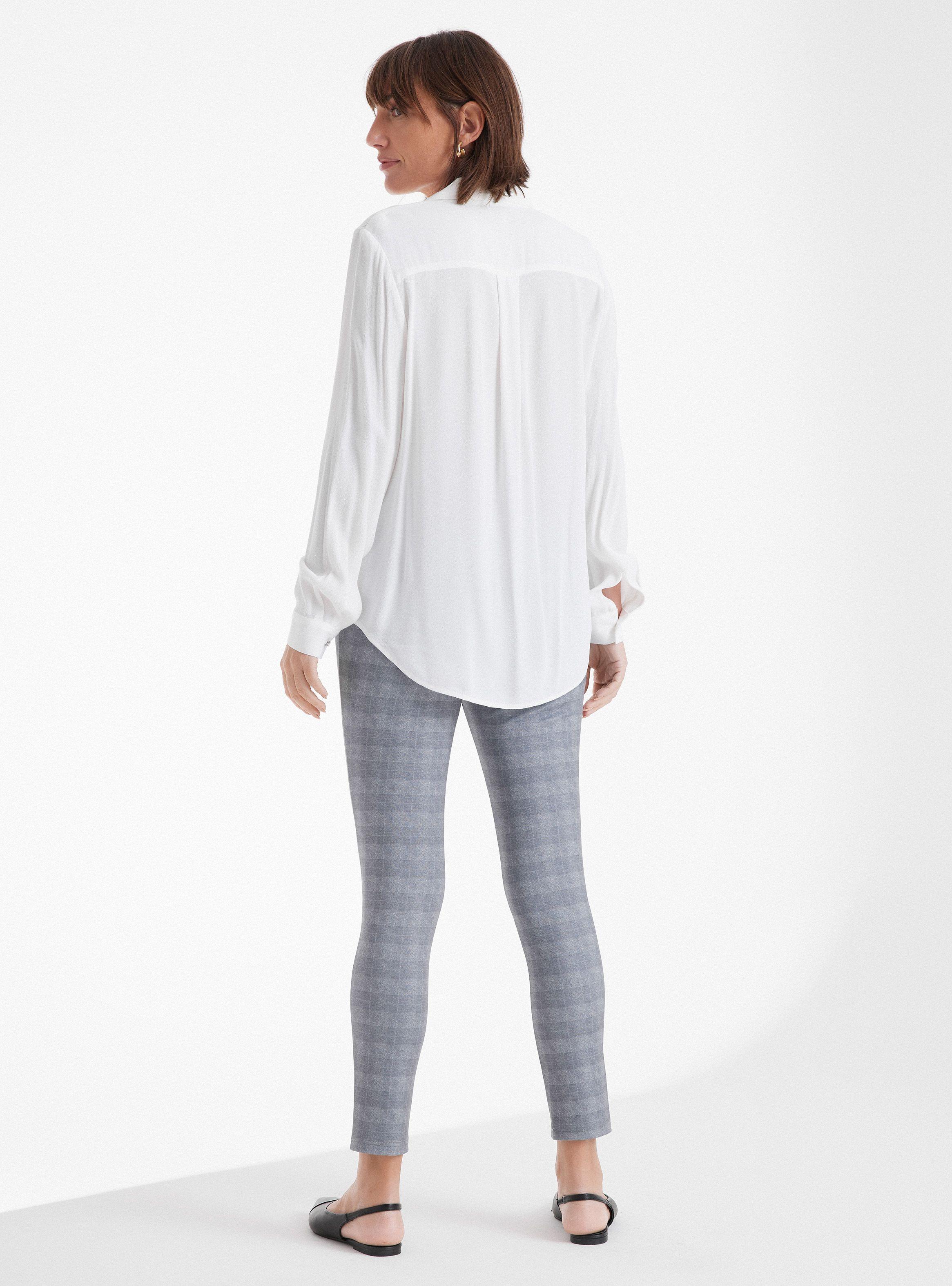 Blusa Blanca Con Brillitos-5