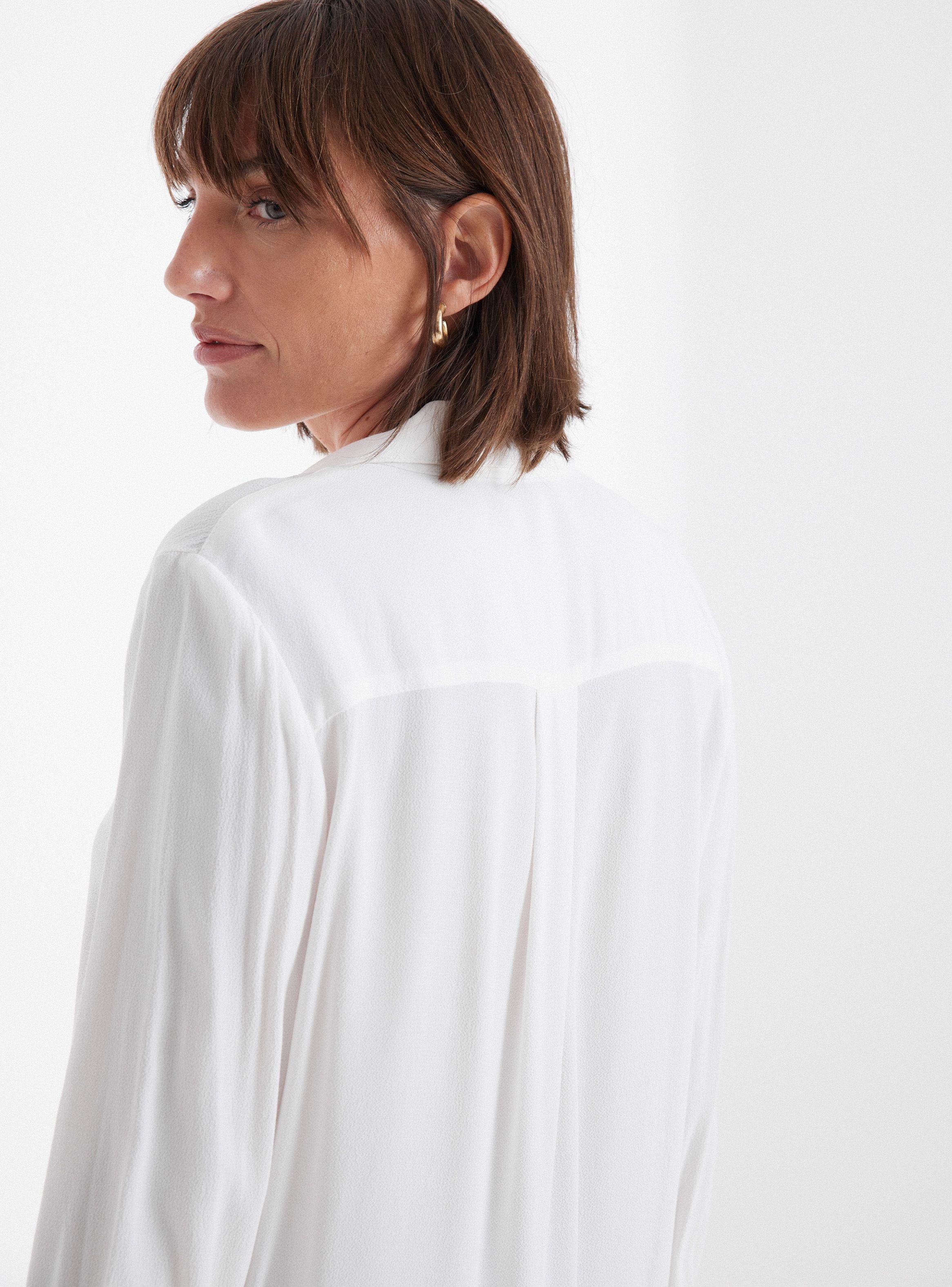 Blusa Blanca Con Brillitos-3