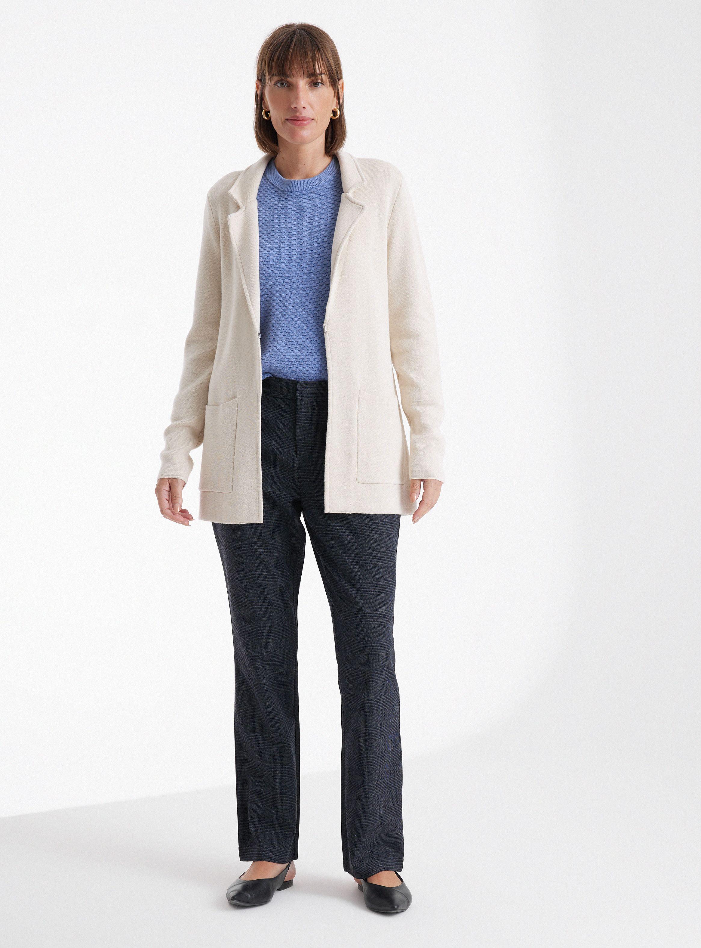 Chaqueta Tejida Tipo Blazer-4