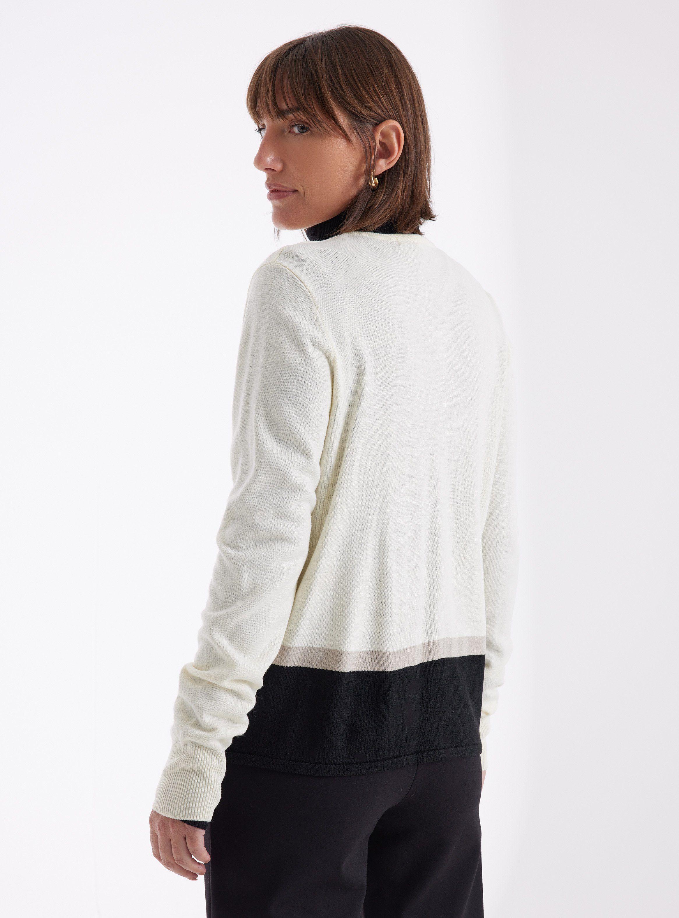 Chaleco Color Block Y Cierre-1