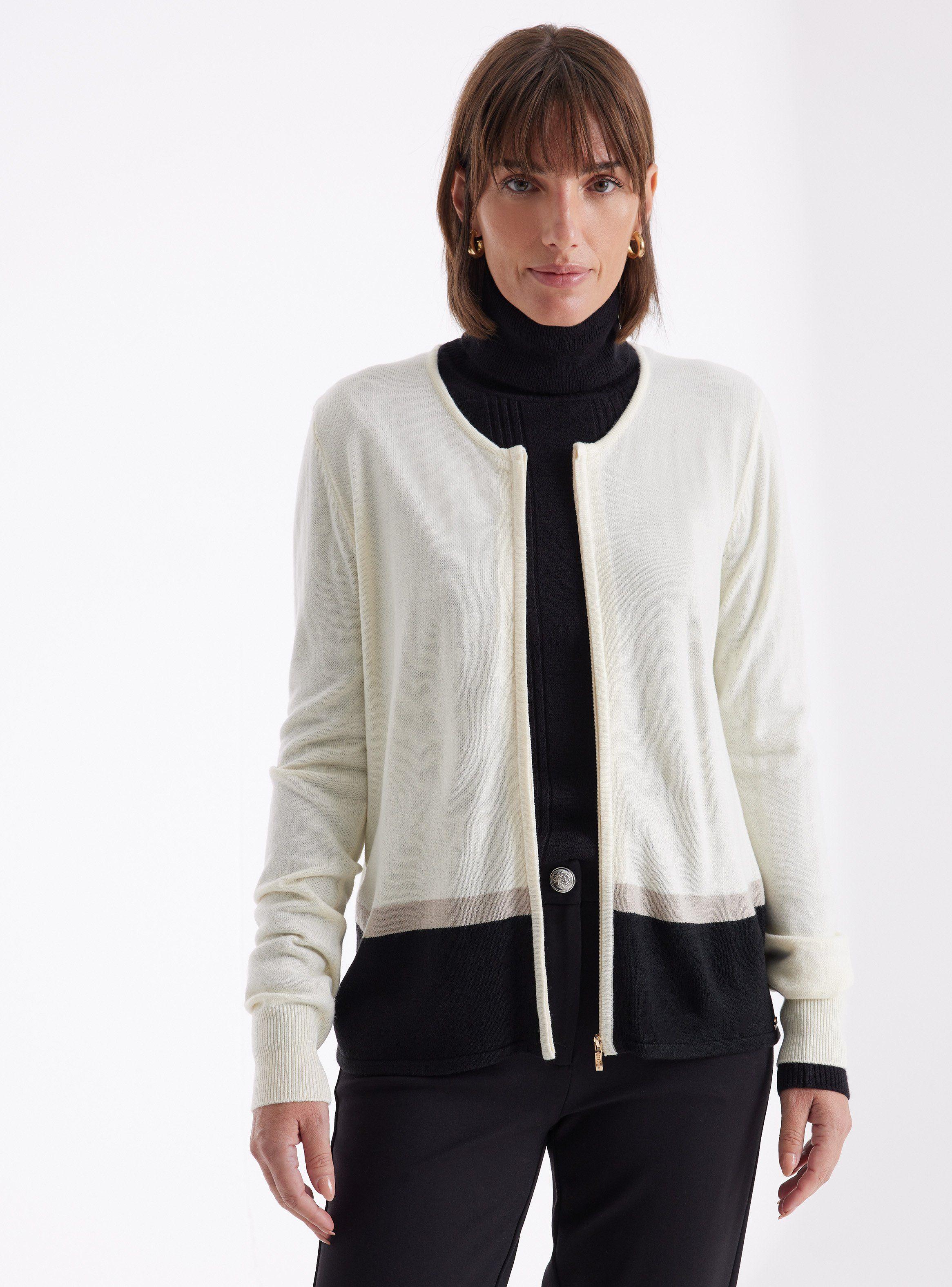Chaleco Color Block Y Cierre-0