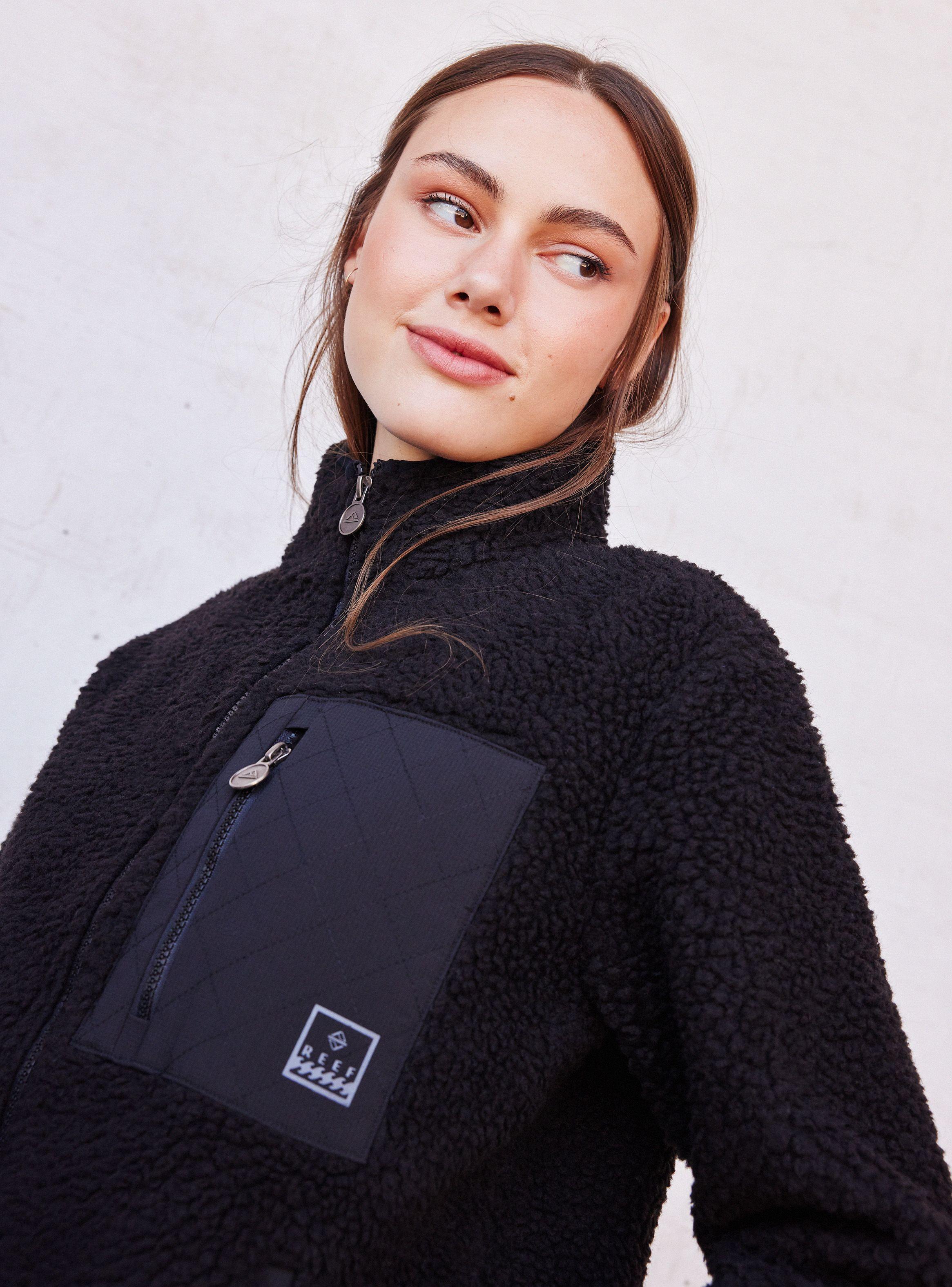 Polerón Sherpa Bolsillo Frontal y Laterales Cierre-3