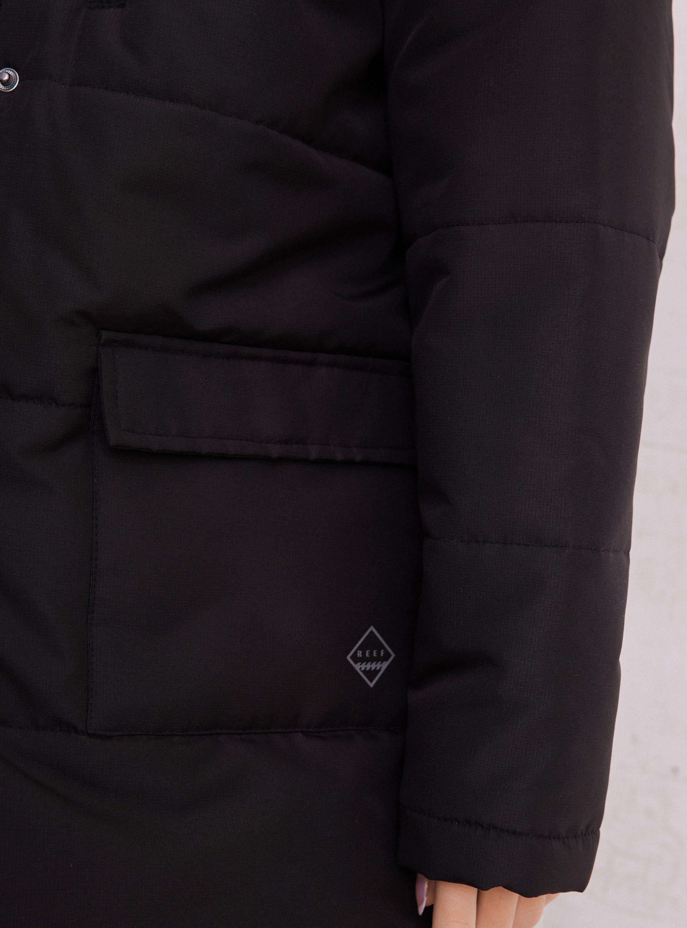 Parka Puffa con Full Cierre Escondido en Snap Botones-3