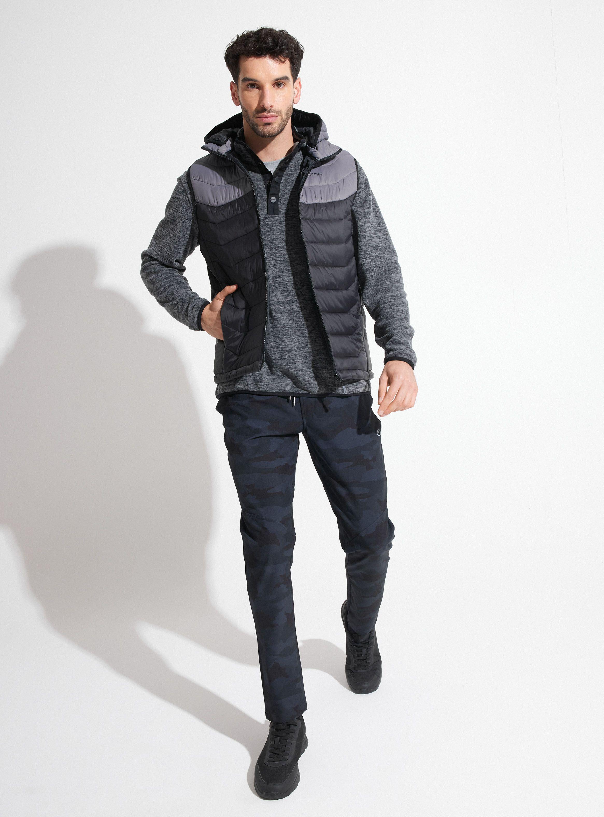 Parka Color Block Sin Mangas-4