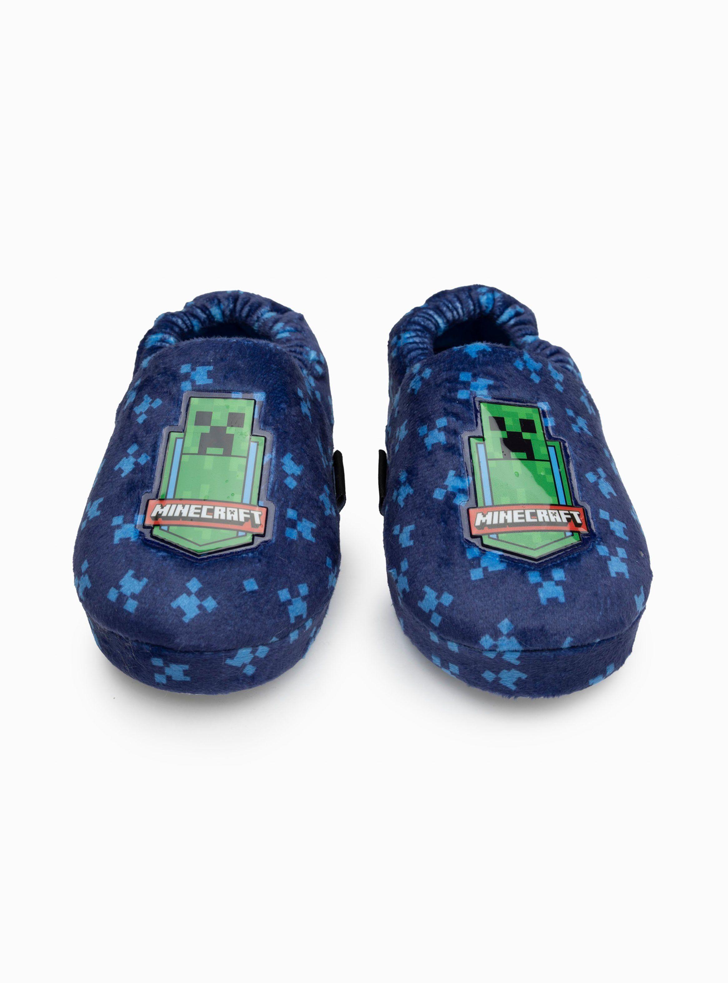 Pantufla Creeper Minecraft Niño-0