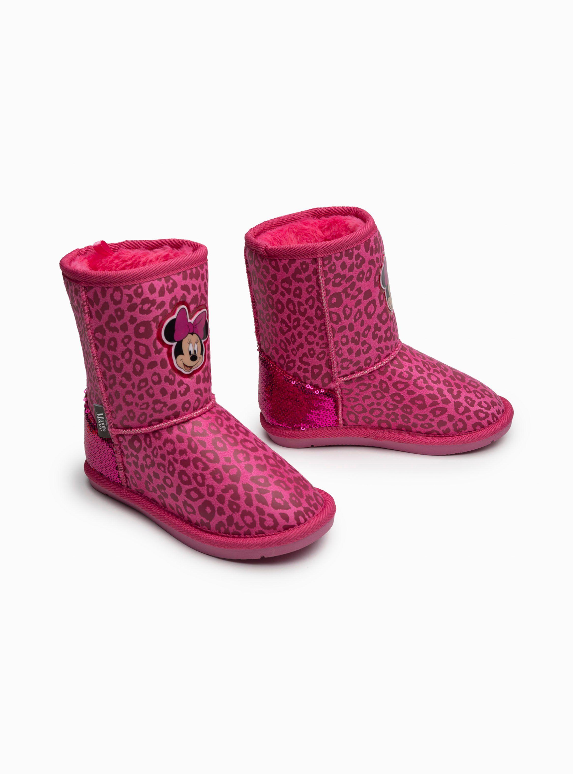 Bota Minie  Animal Print  Chiporro Niña-1