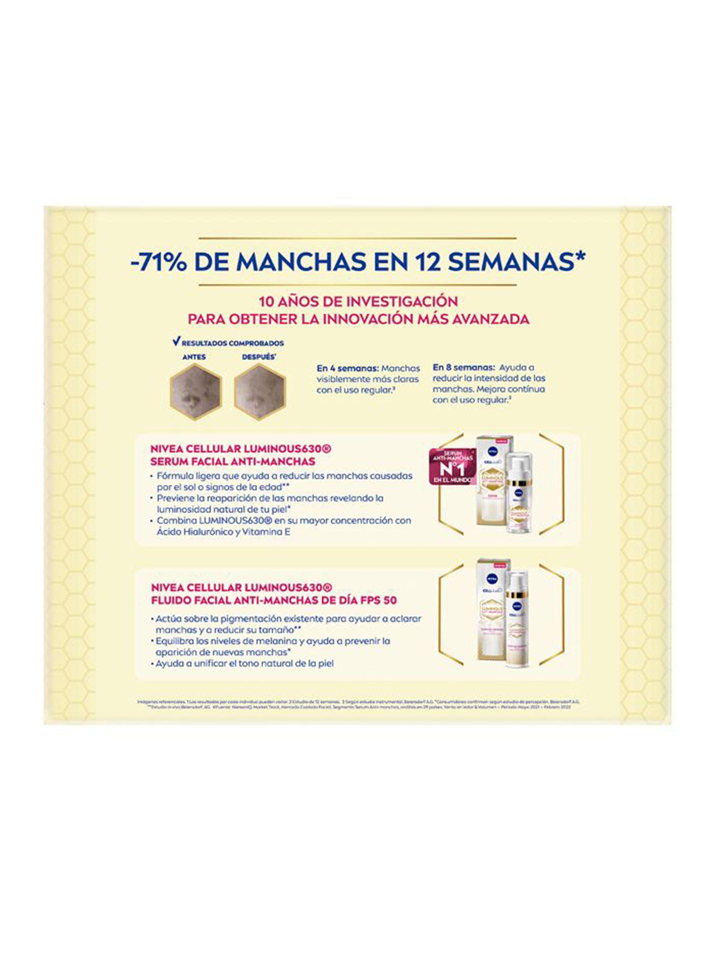 Pack NIVEA Luminous 630 Anti-Manchas 70 ml-3