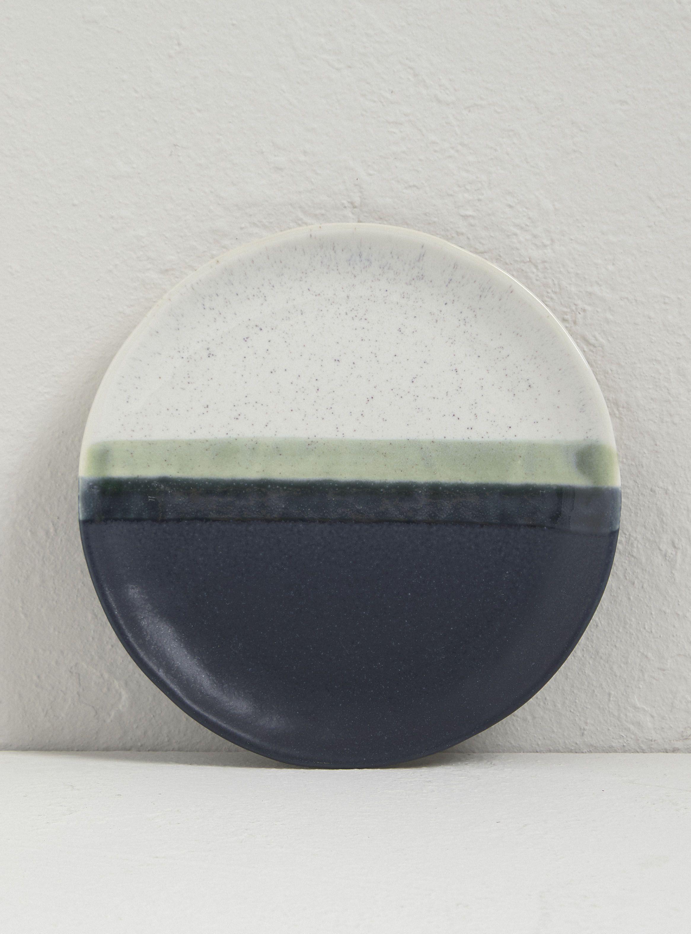 Plato Postre Black 21 cm-0