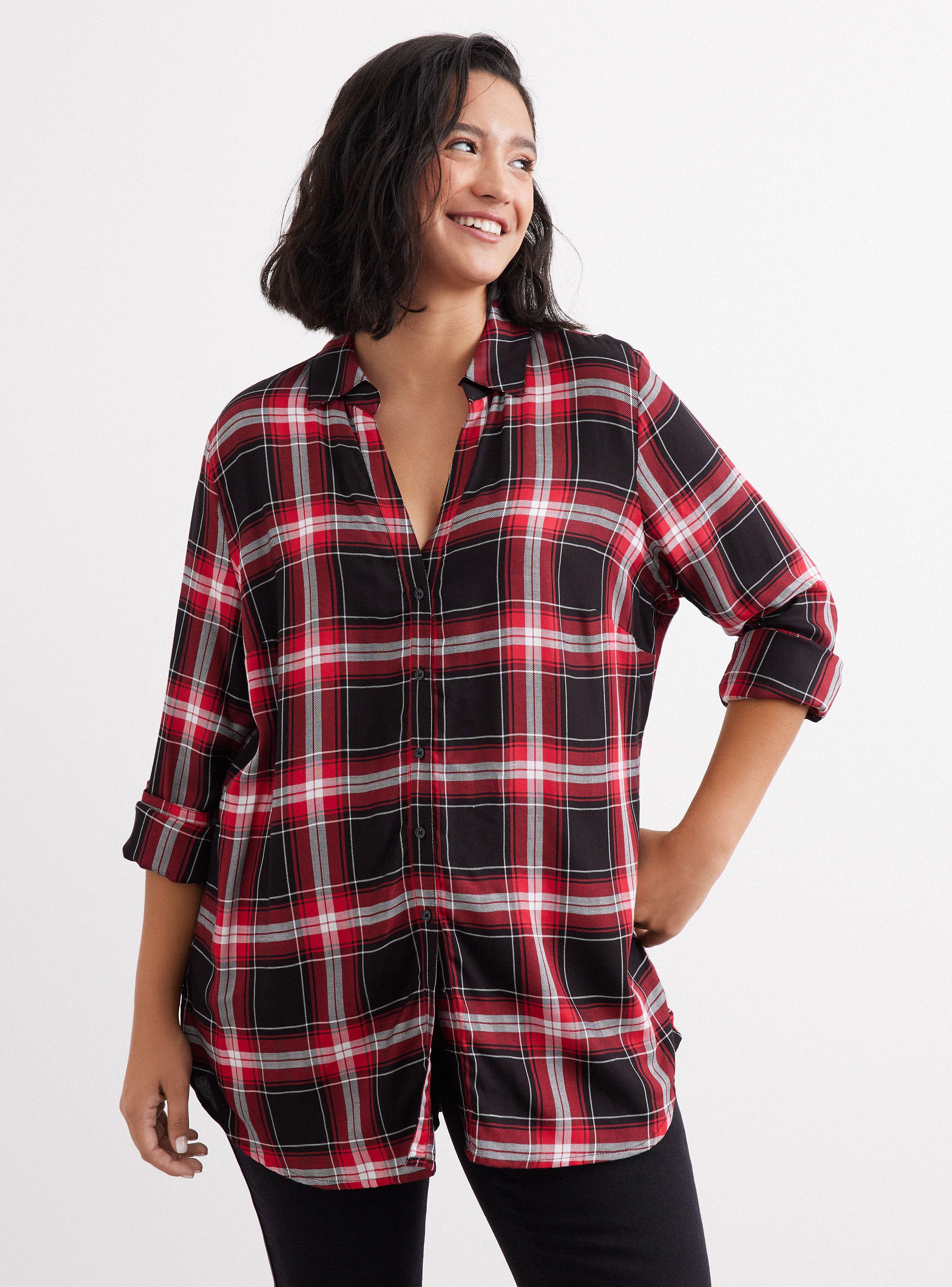 Blusa Leñadora Cuadros-0