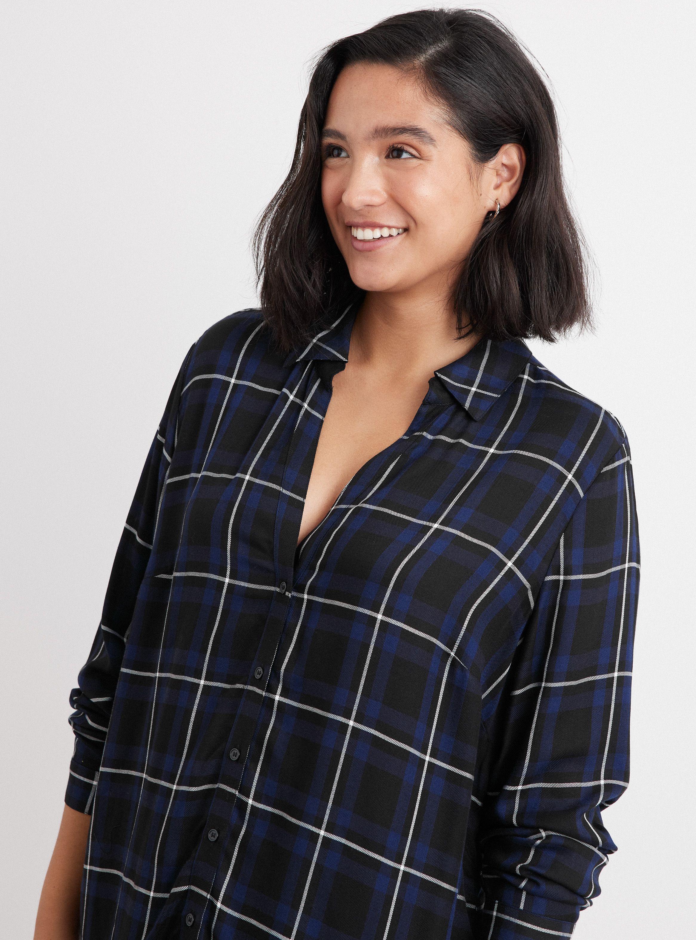 Blusa Leñadora Cuadros-2