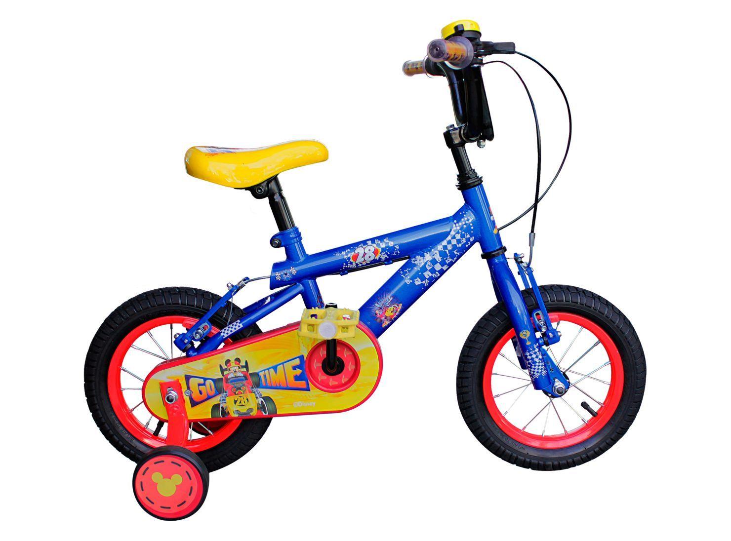 Bicicleta de Aprendizaje Lahsen Infantil Aro 12" Mickey-0