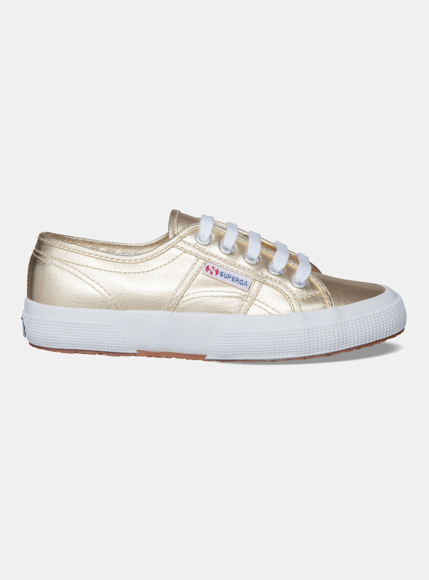 Zapatilla Superga Cotmetu Dorada Urbana Mujer-0