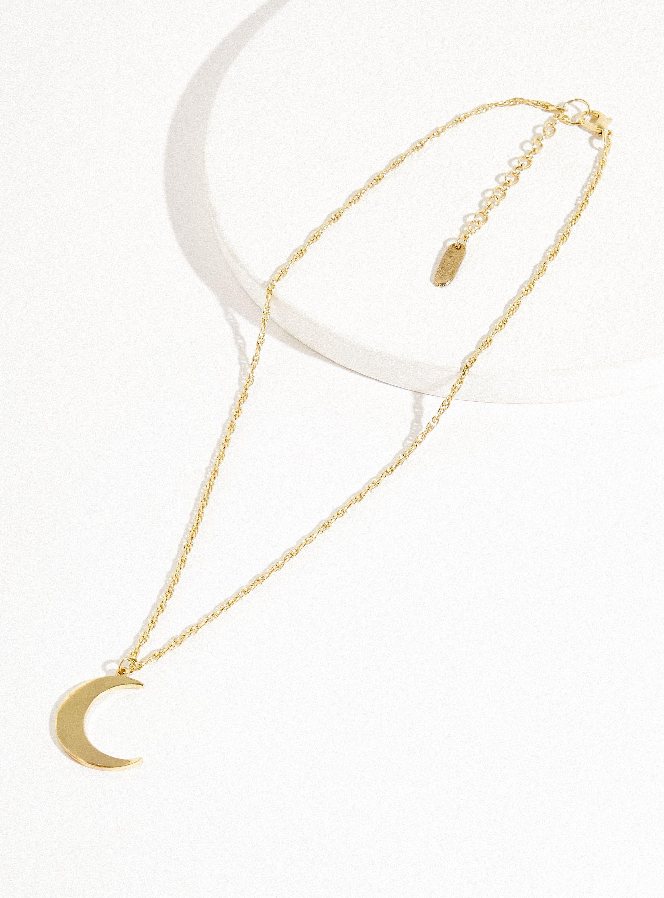 Collar Cadena Luna-0