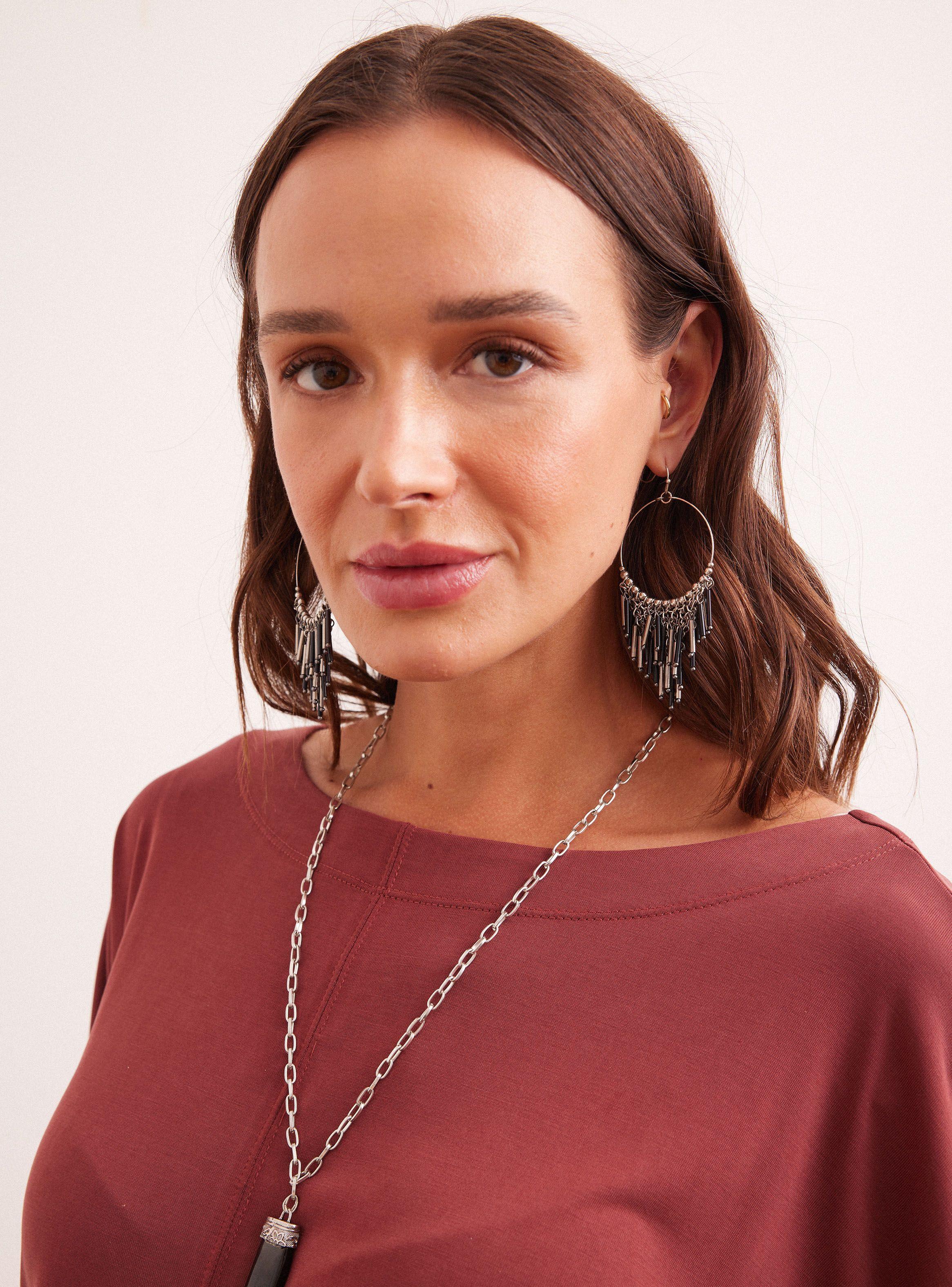 Aros Flecos de Mostacillas-1