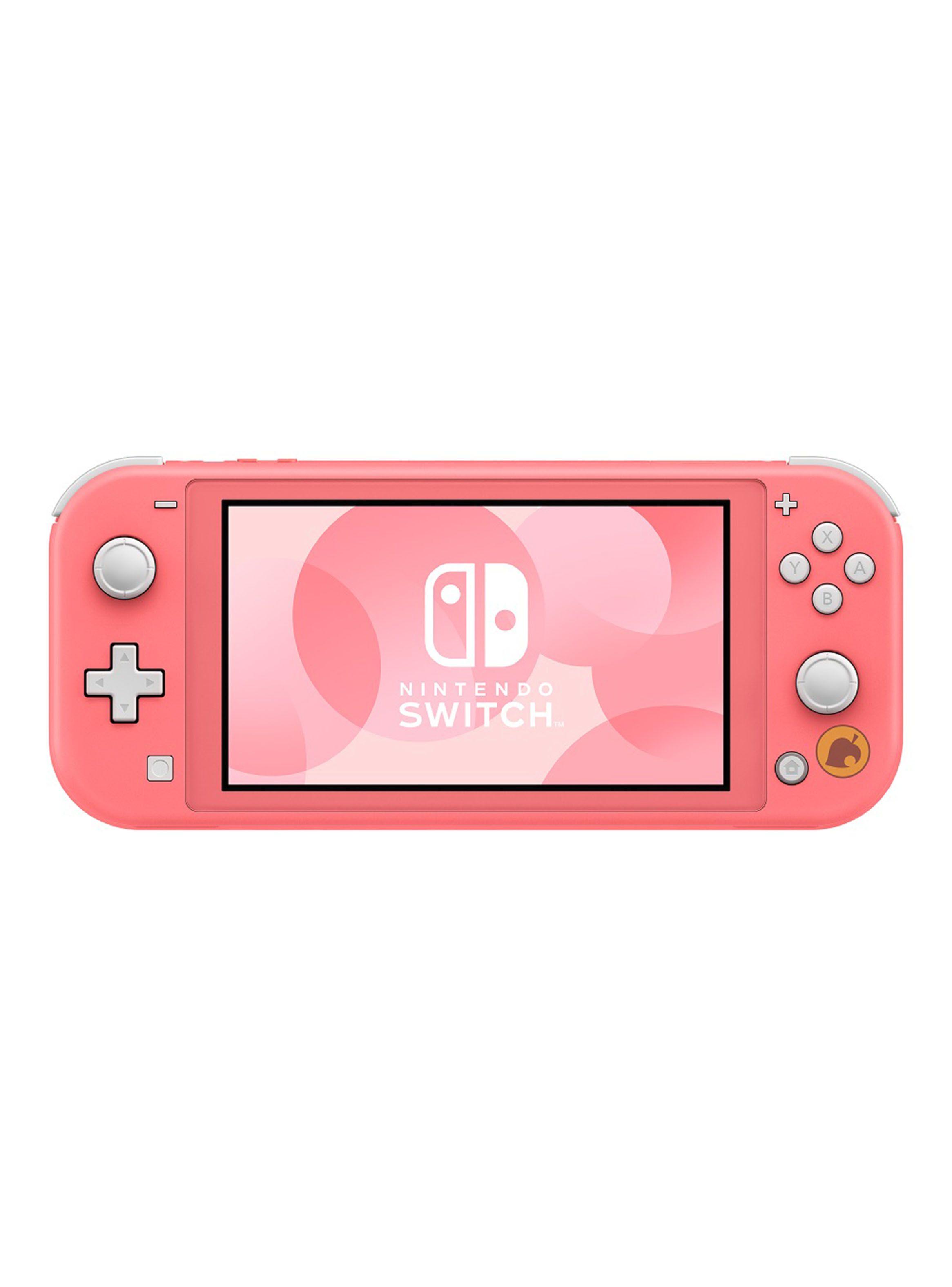 Consola Nintendo Switch Lite Coral ED Isabelle's + Animal Crossing-0