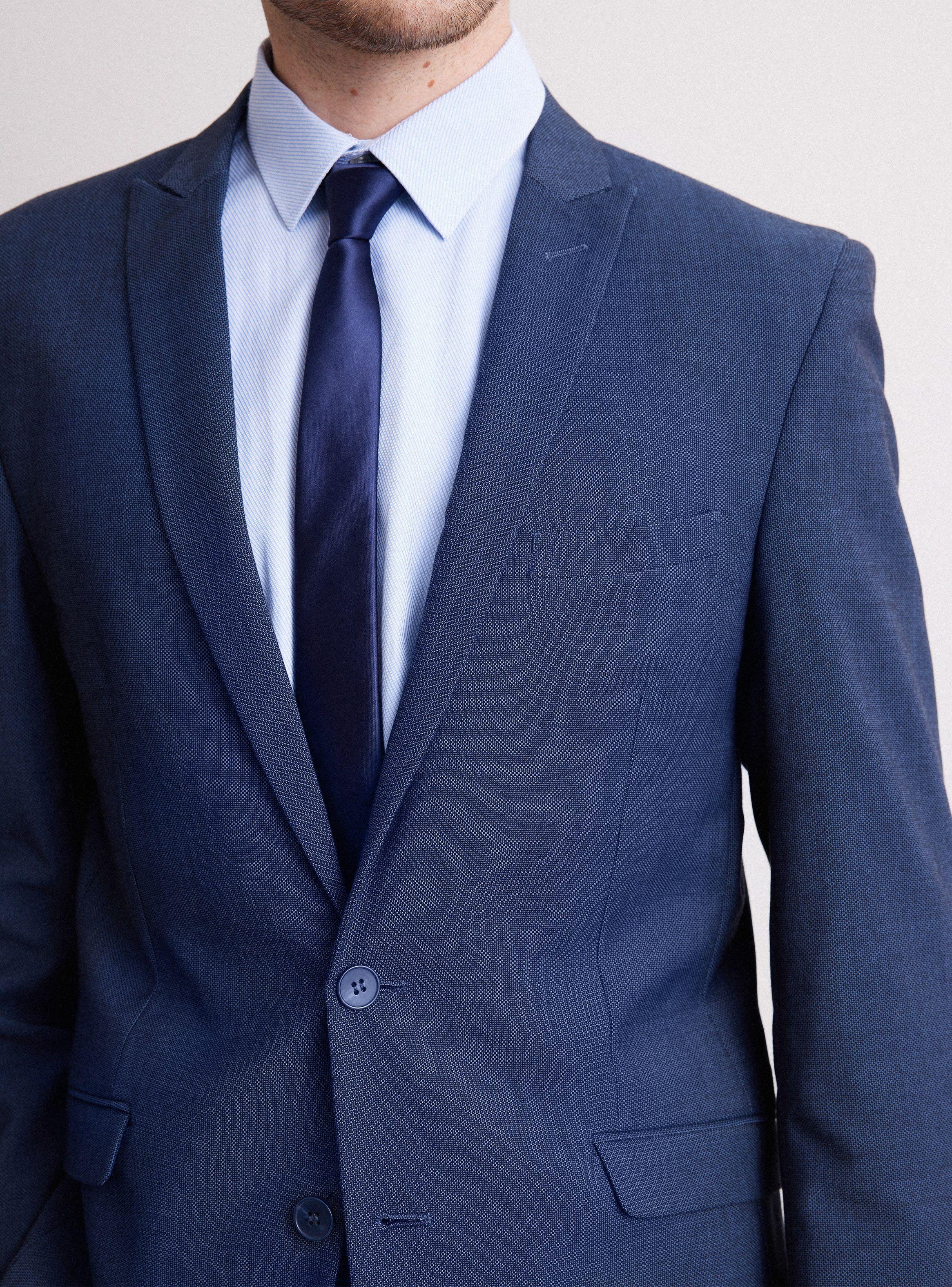 Traje Recto Elastano Slim Fit-3