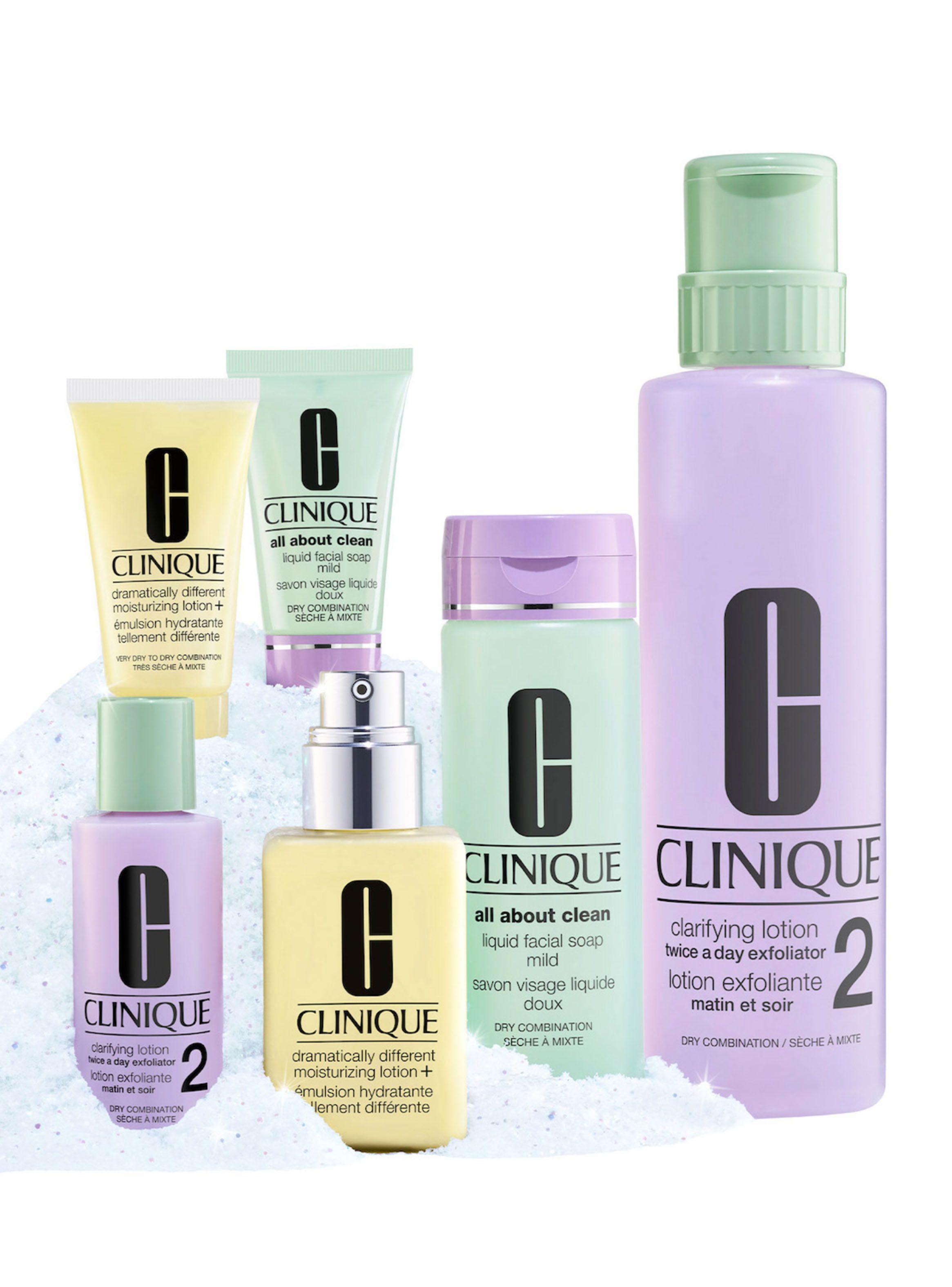 Set Rutina Clinique de 3 Pasos Piel Mixta a Seca-1