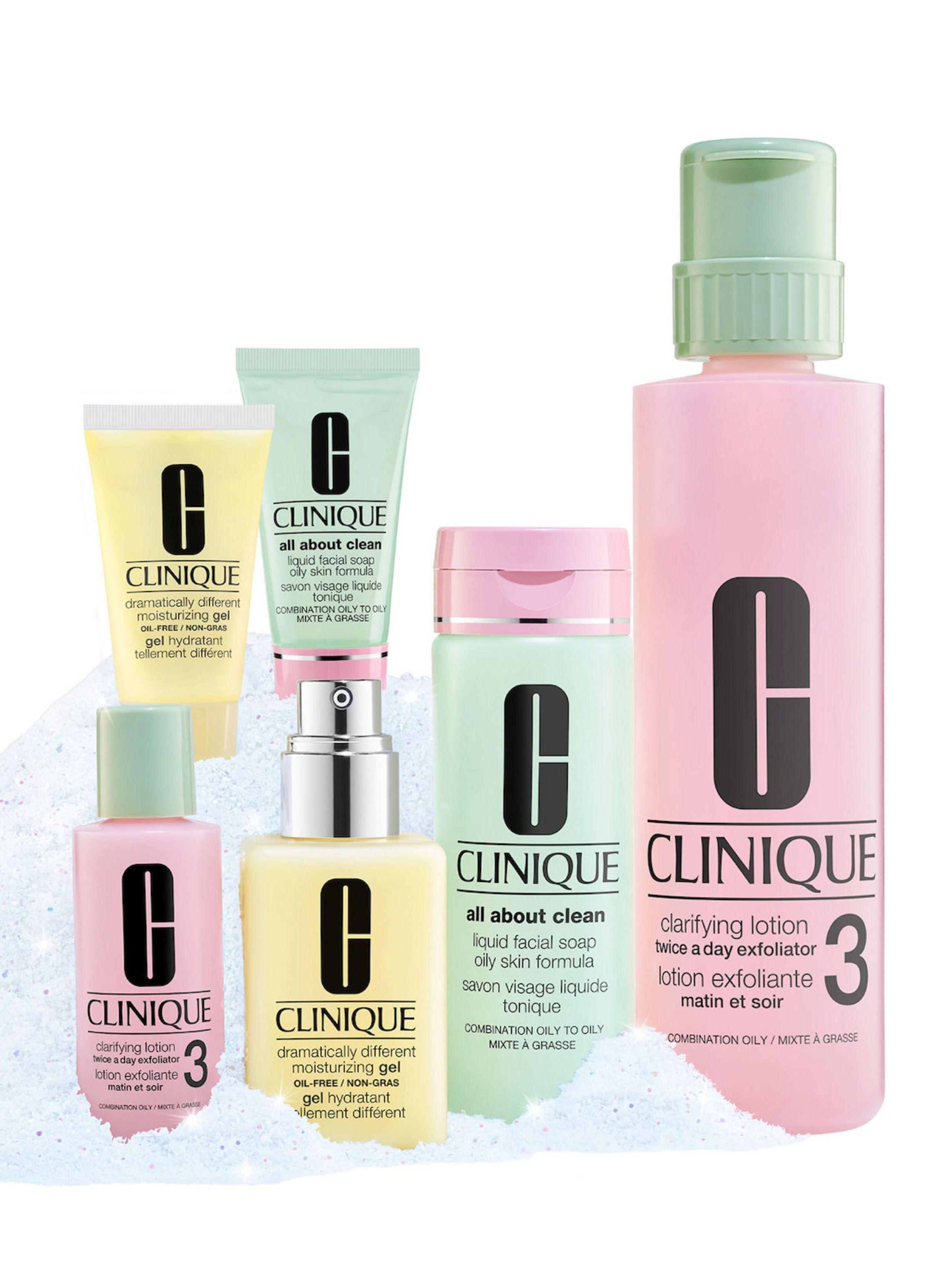 Set Rutina Clinique de 3 Pasos Piel Mixta a Grasa-1