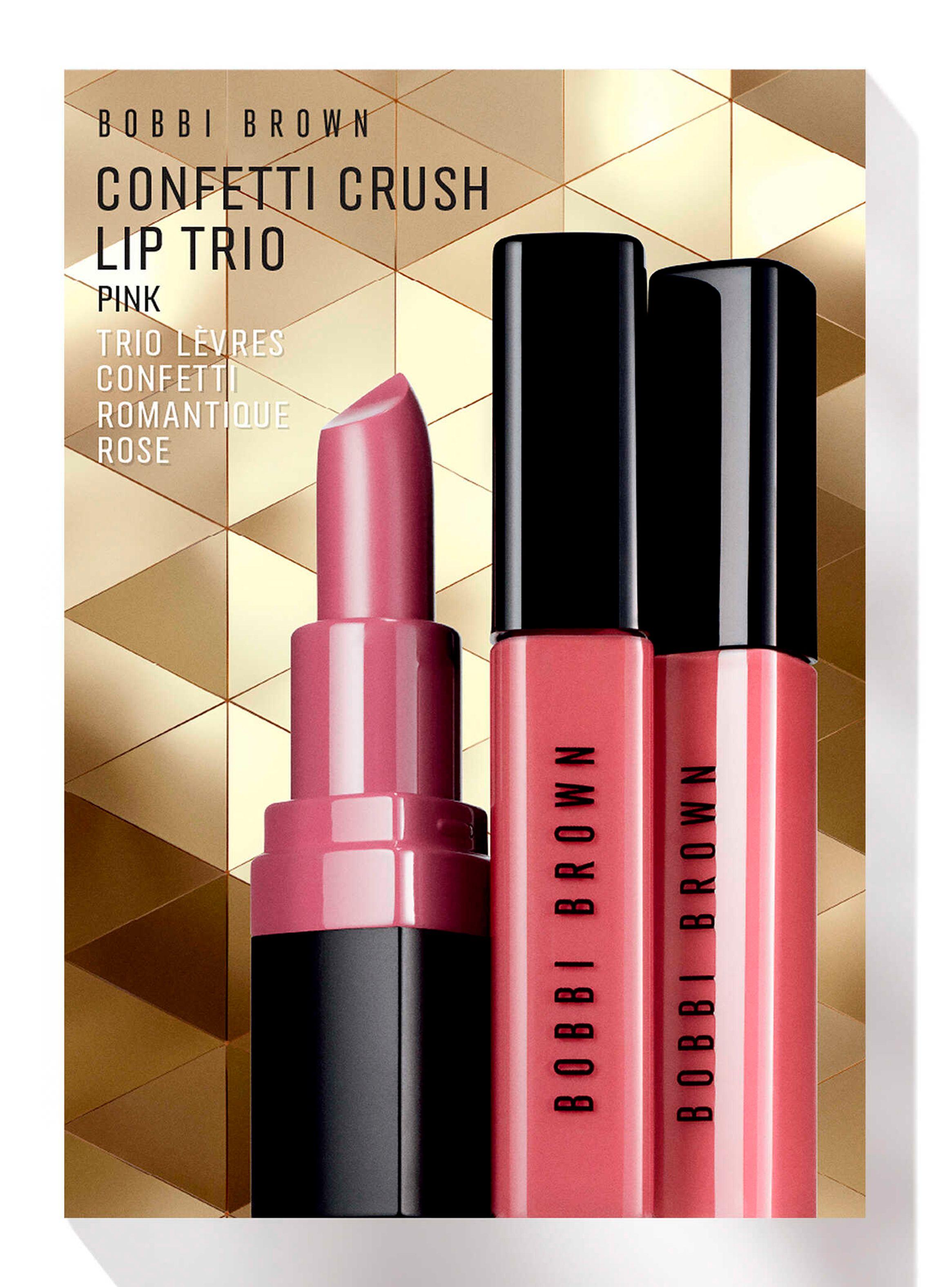 Set de Labios Bobbi Brown Confetti Crush Lip Trio Pink-2