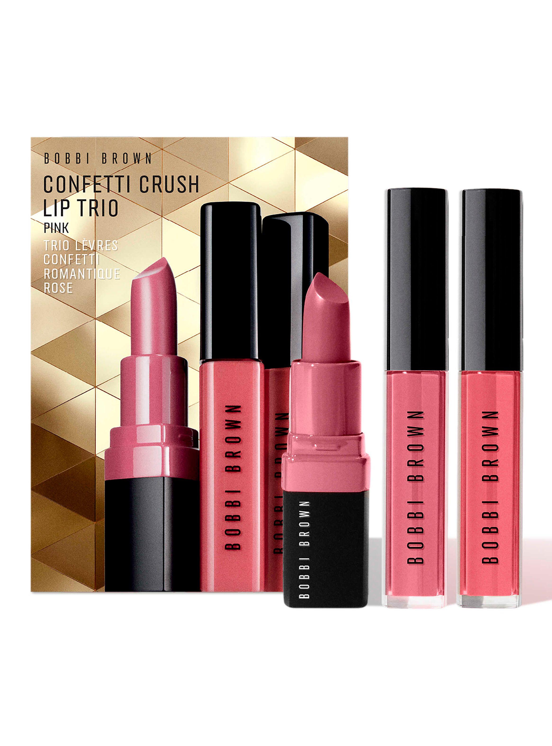 Set de Labios Bobbi Brown Confetti Crush Lip Trio Pink-3