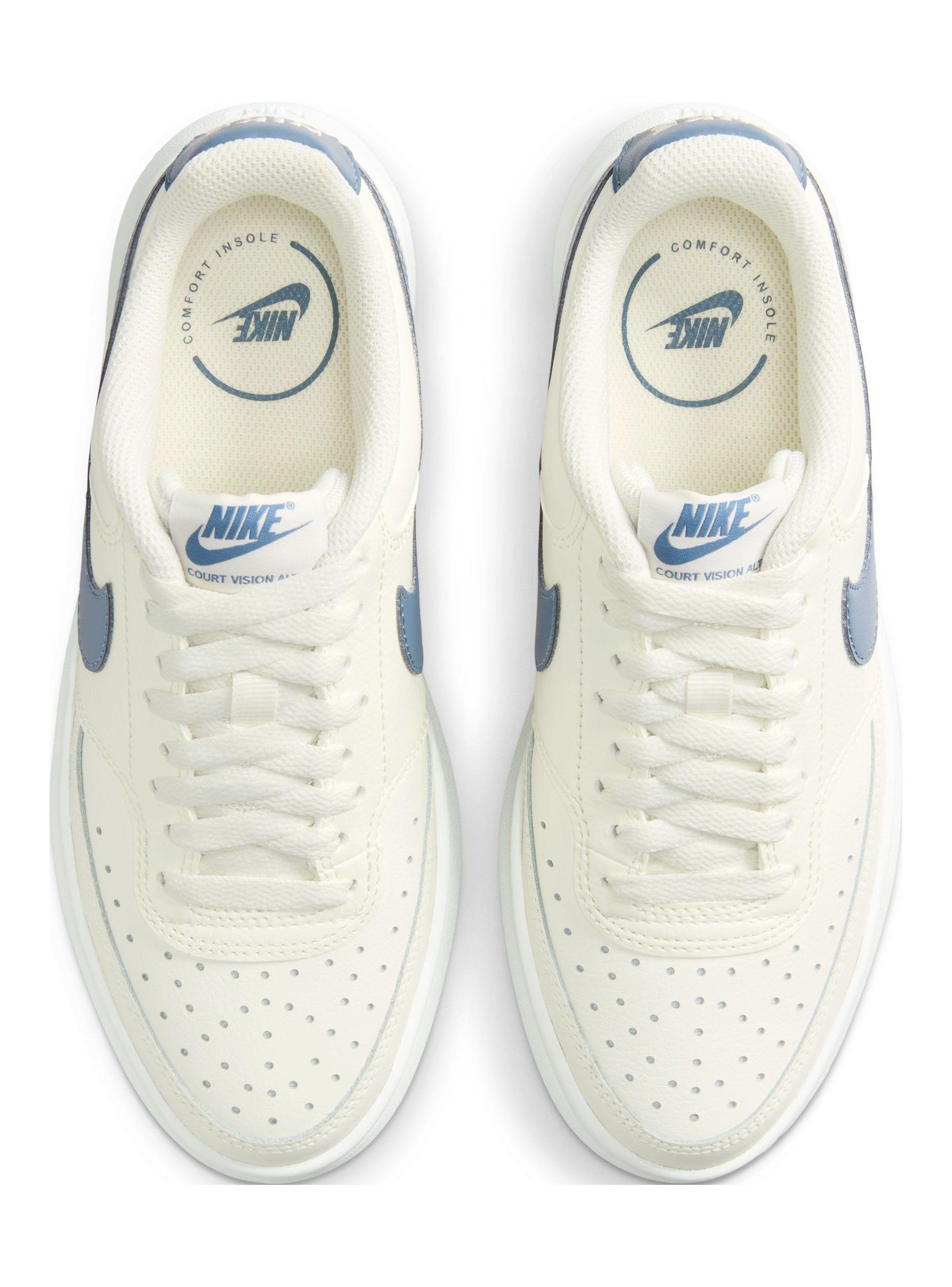 Zapatilla Urbana Wmns Court Vision Alta Mujer-3