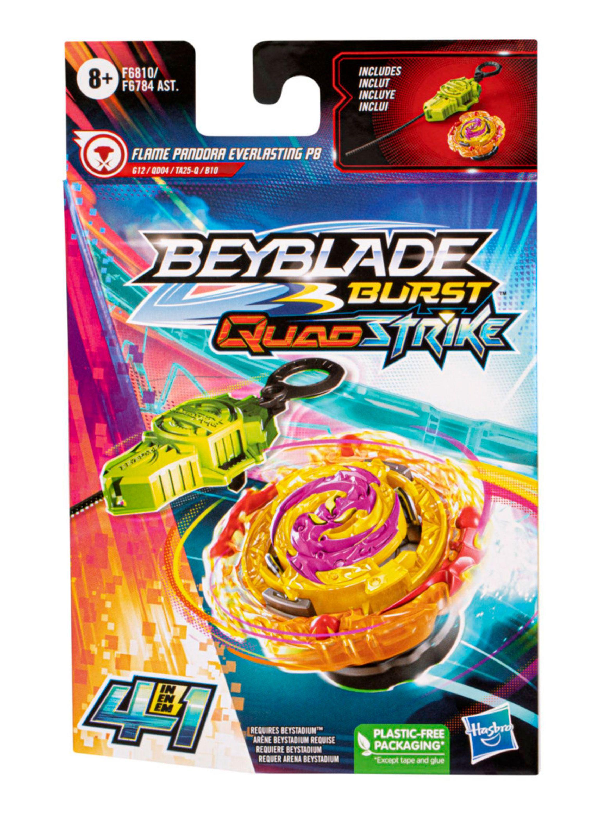 Trompo Burst QuadStrike Flame Pandora Everlasting P8-2