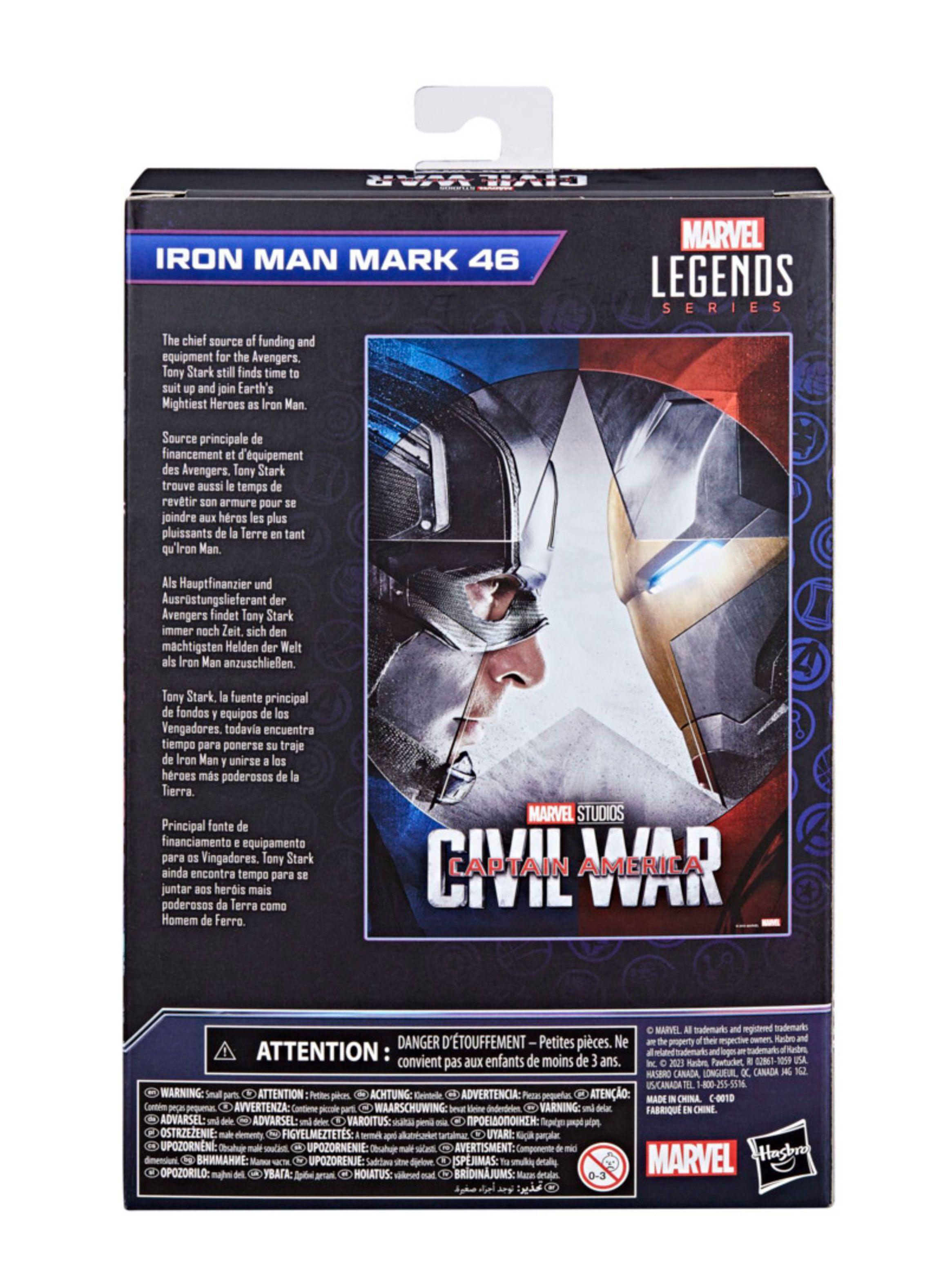 Figura de Acción Legends Series Iron Man Mark 46-4
