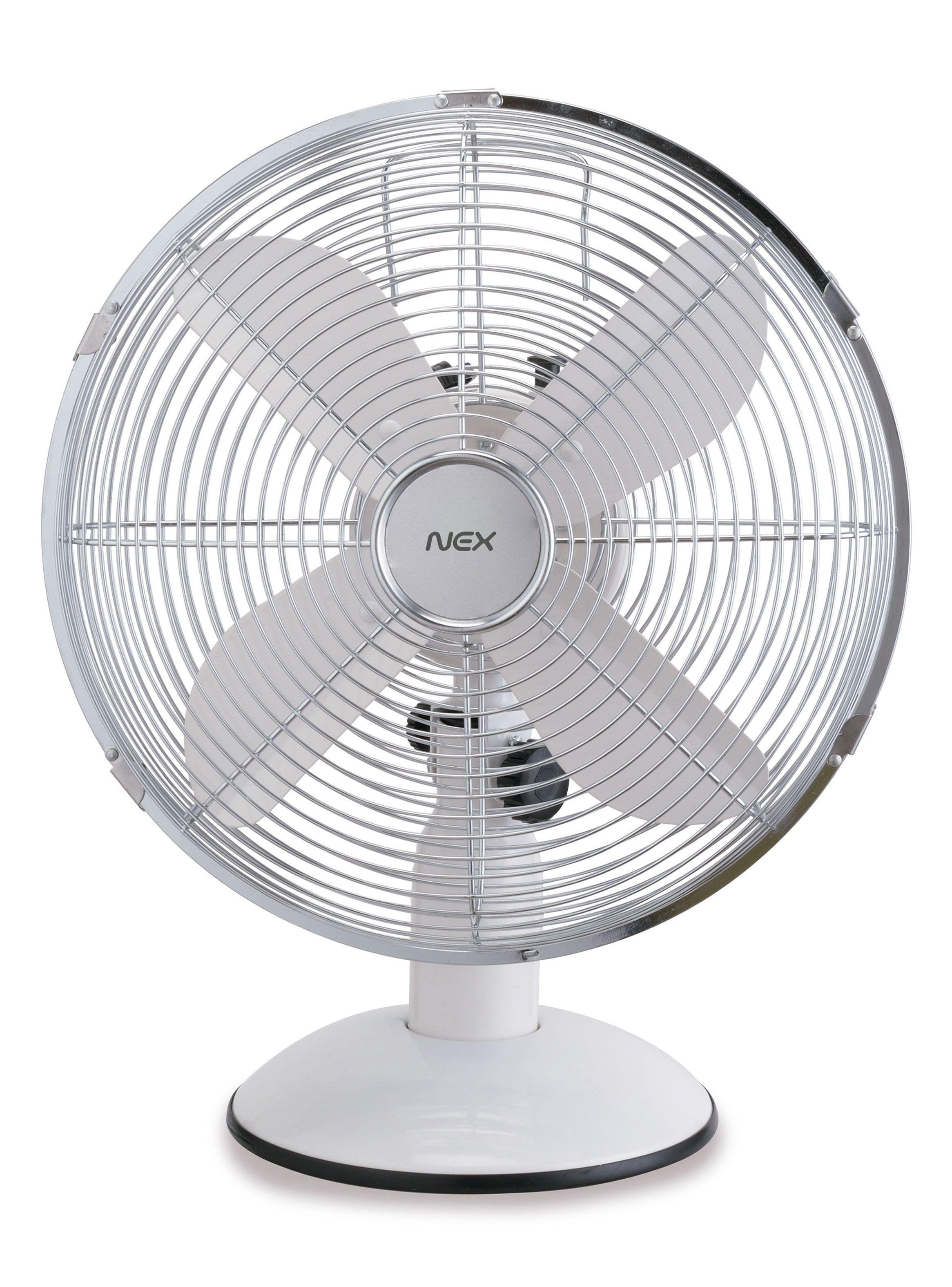 Ventilador de Mesa 12" Metal Blanco DCP1220W-0