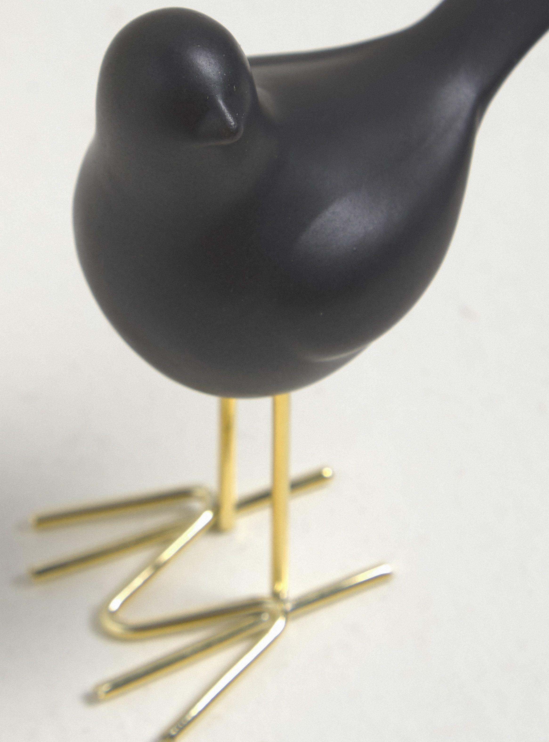 Adorno Pájaro Negro-2