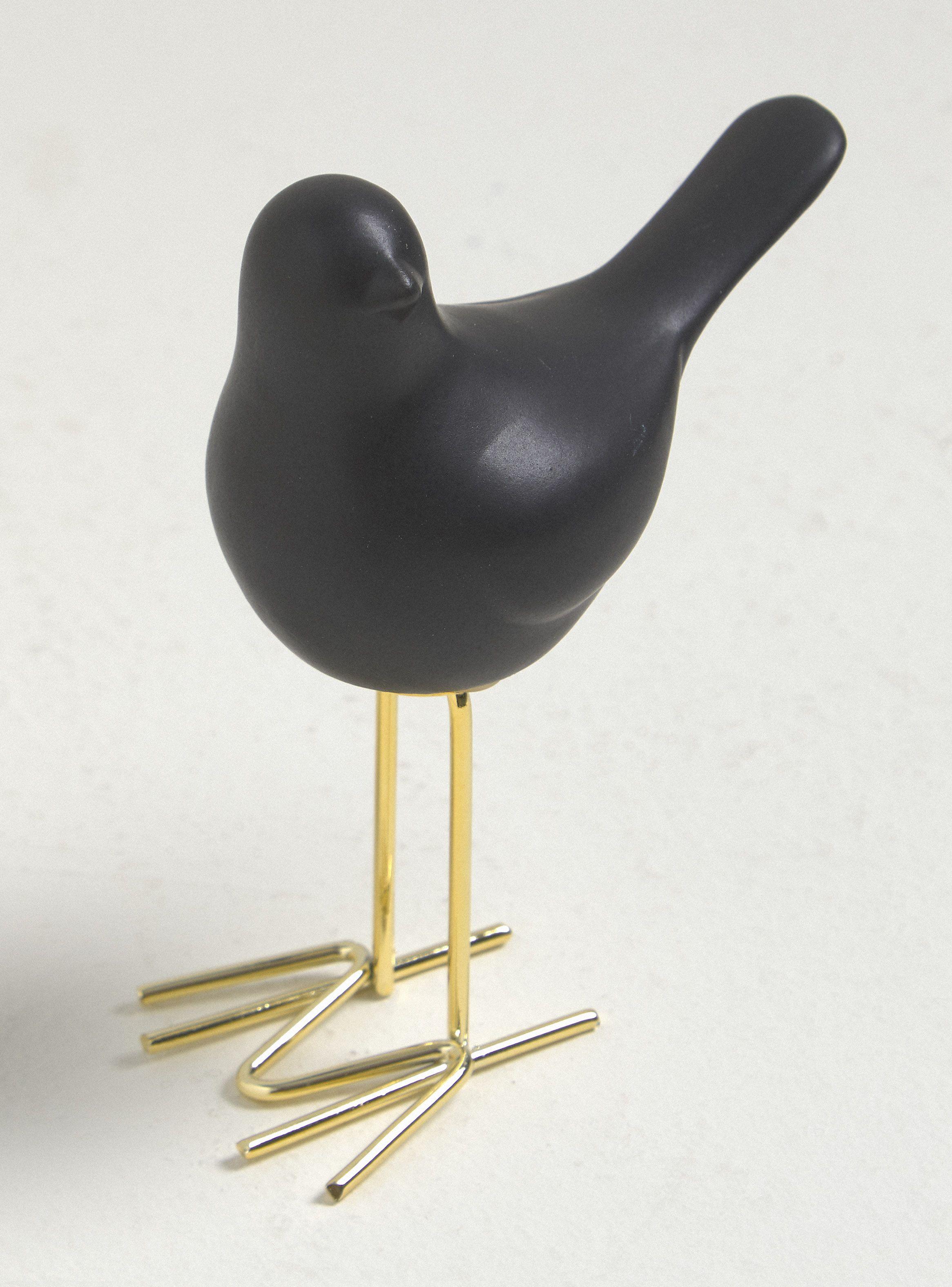 Adorno Pájaro Negro-1