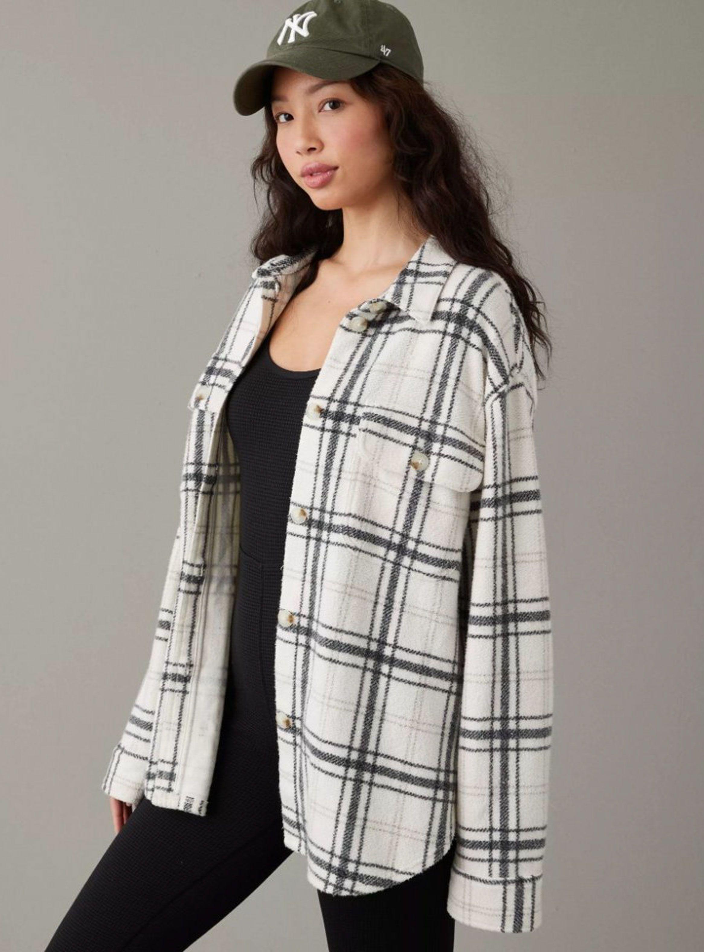 Camisa Oversized Plaid-0