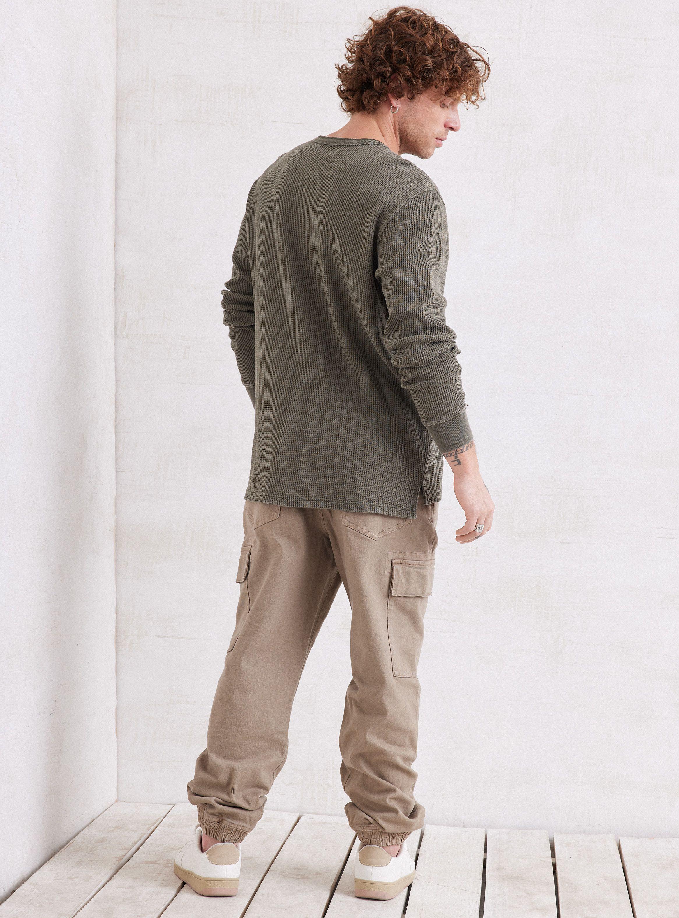 Pantalón Cargo con Lavado Dye-5