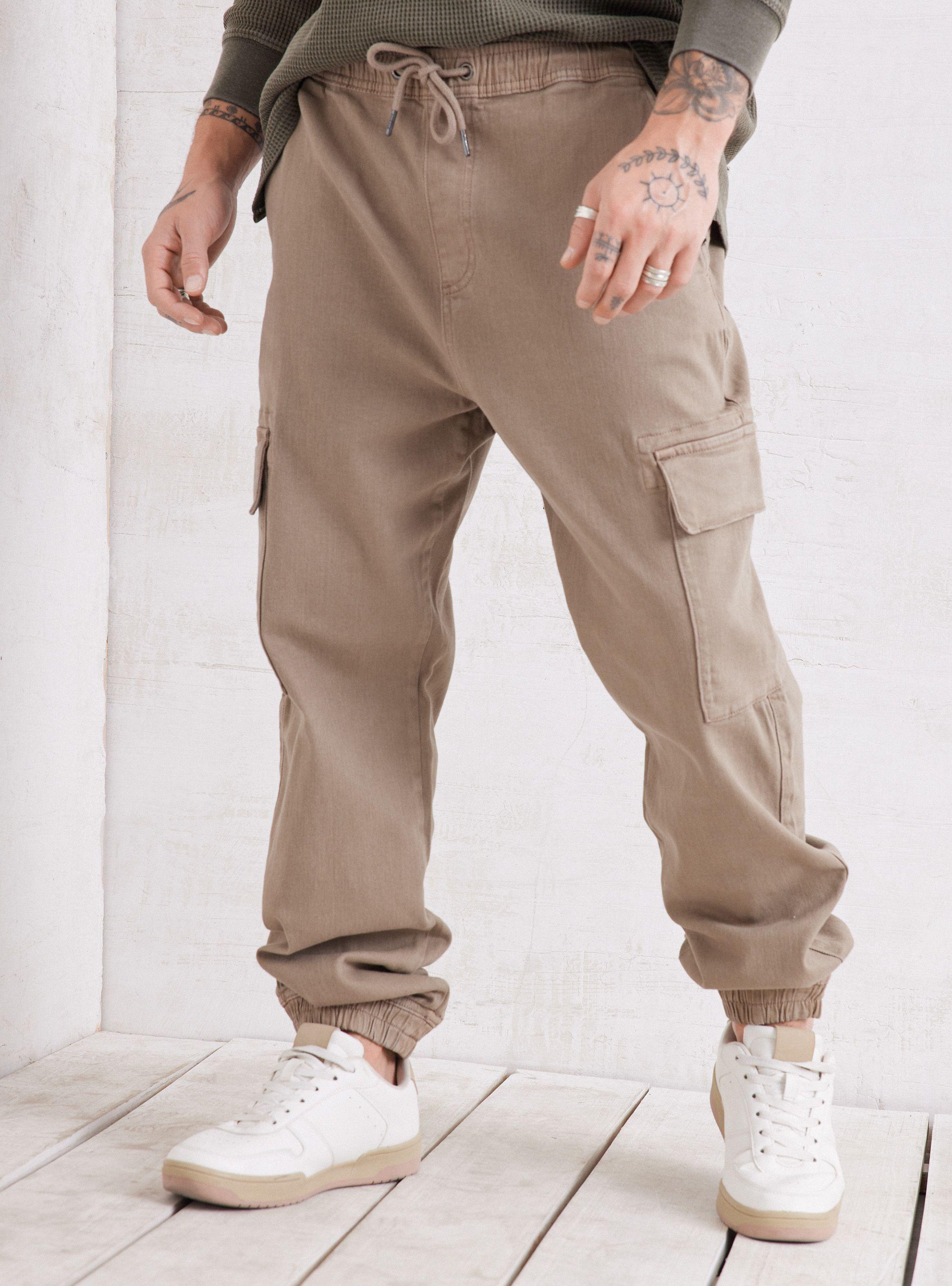 Pantalón Cargo con Lavado Dye-0