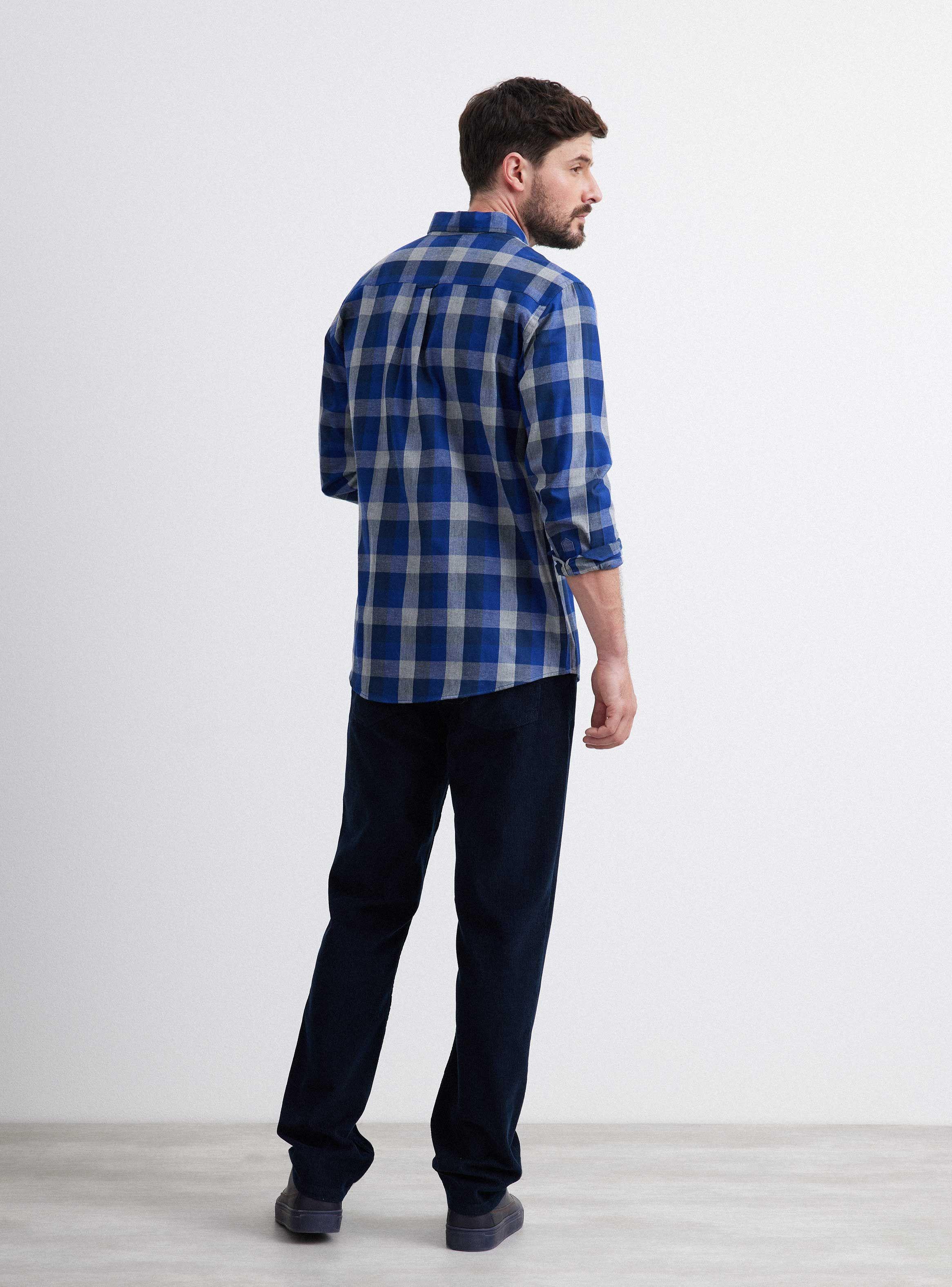 Pantalón Cotelé Corte 5 Bolsillos Regular Fit-5