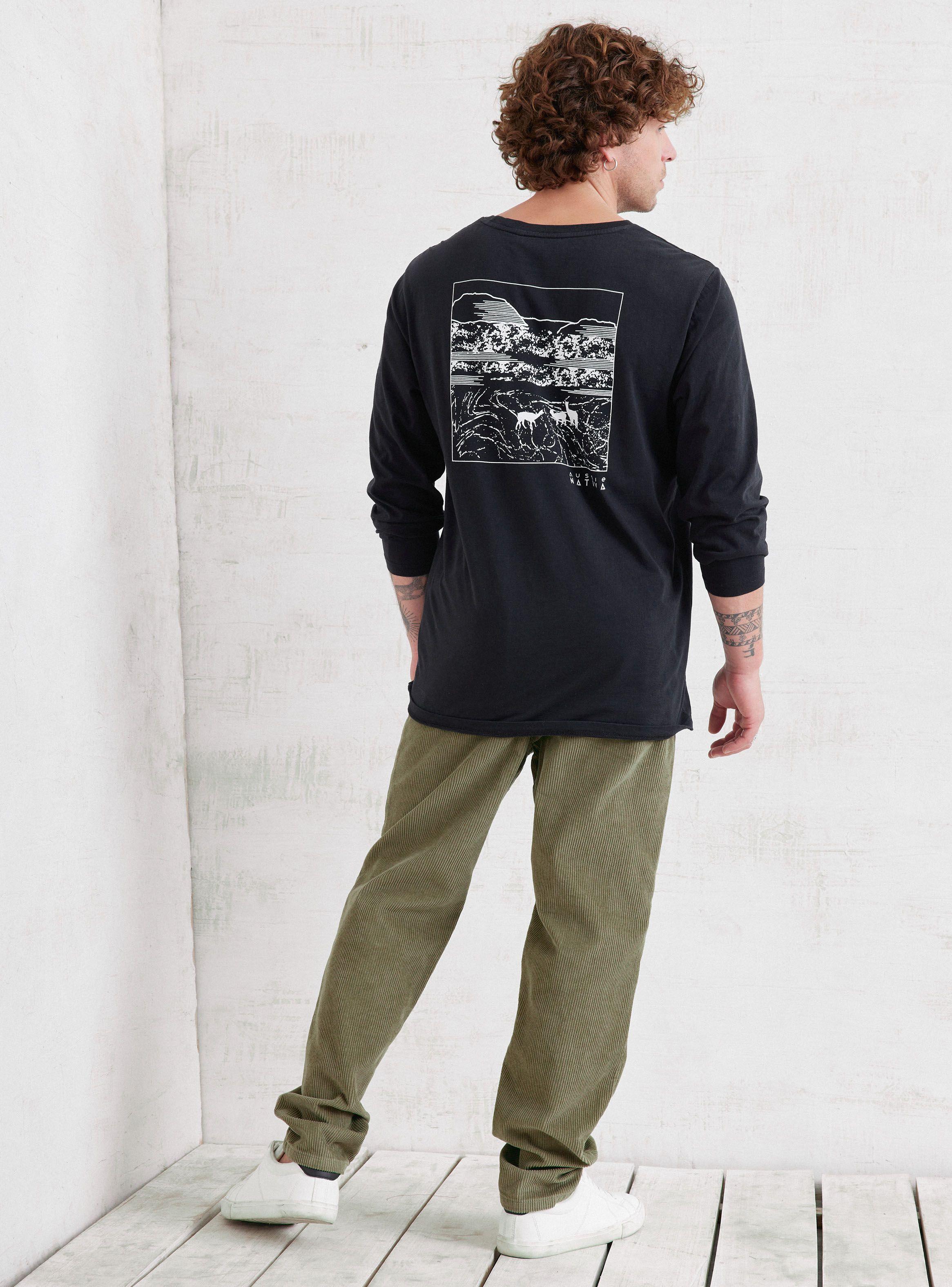 Pantalón Cotele Lavado Garment Dye-5
