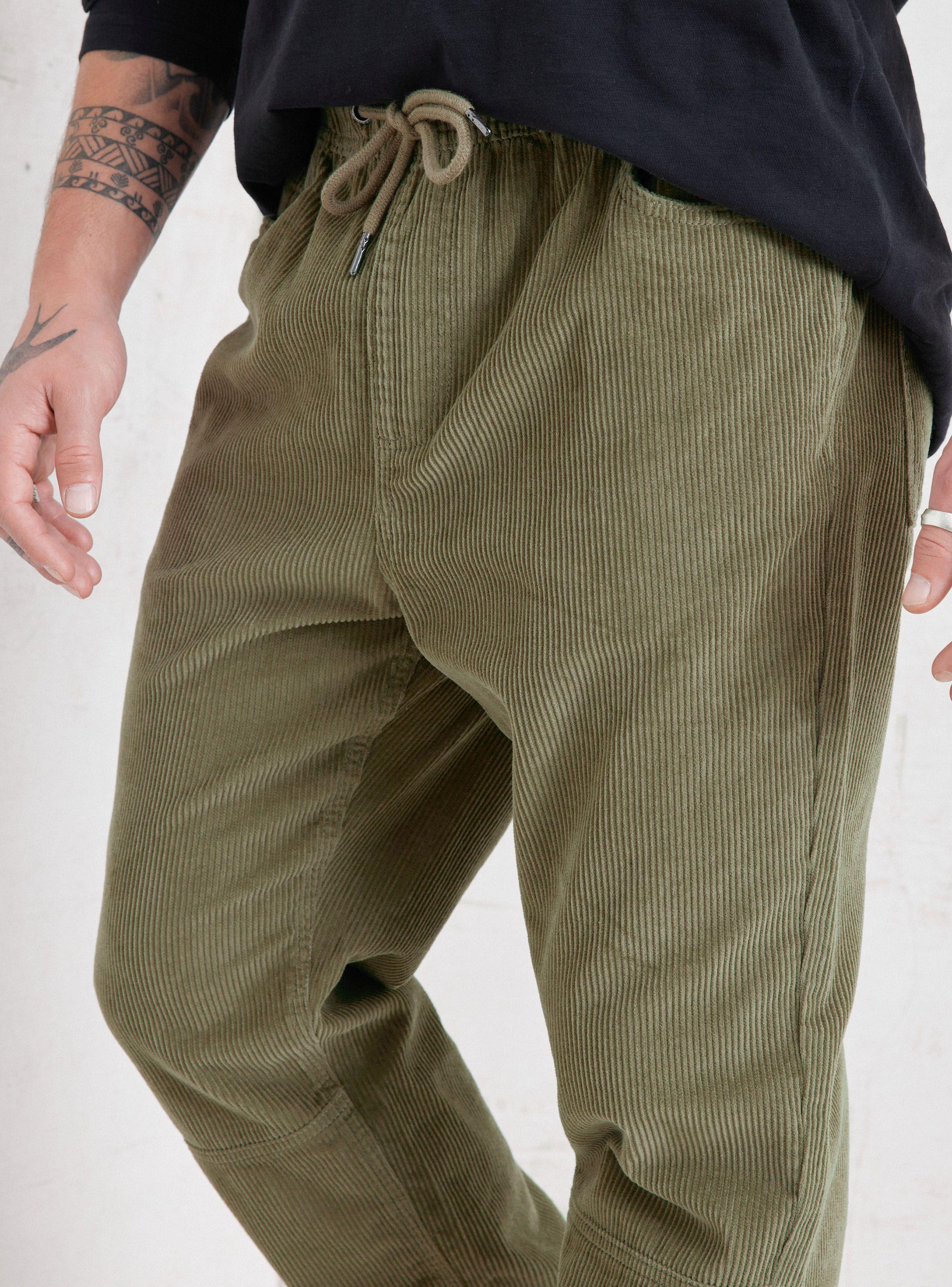 Pantalón Cotele Lavado Garment Dye-2