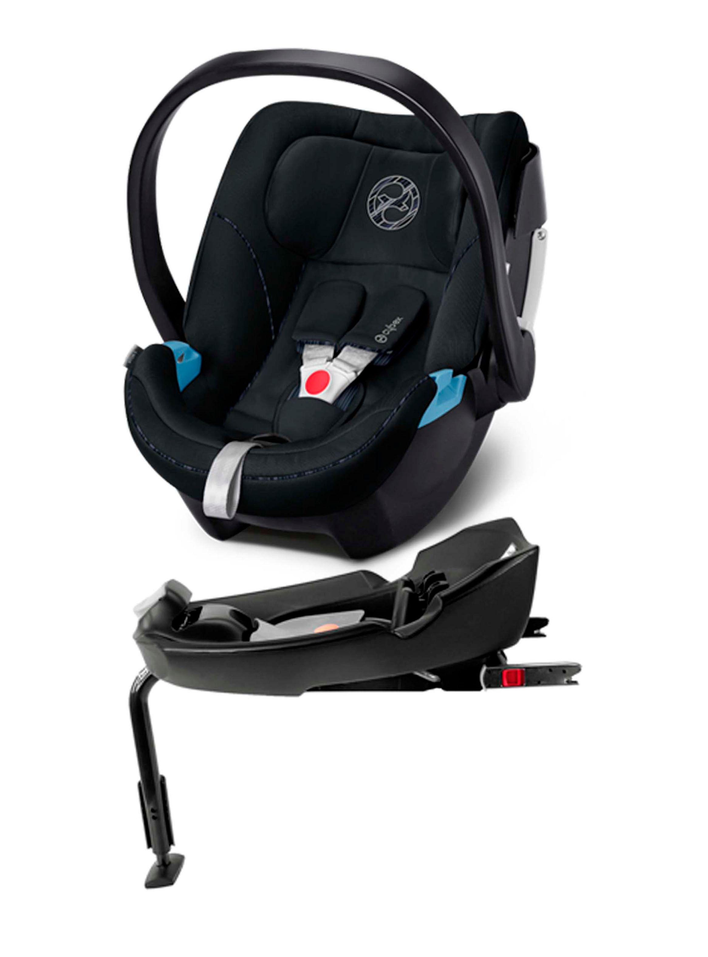 Coche Travel System Libelle Negro y Silla Aton5-2