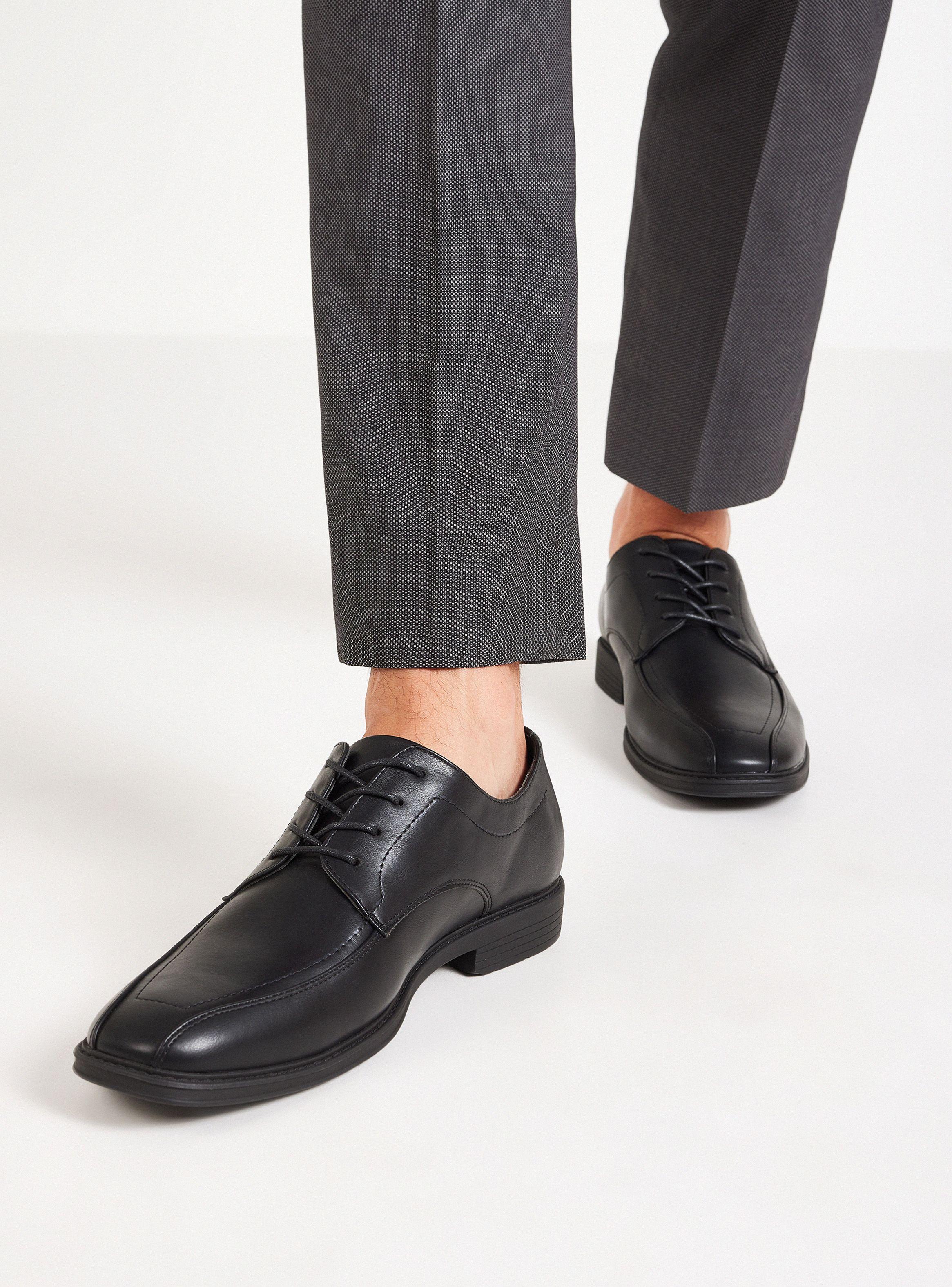 Zapato de Vestir Efecto Cuero Hombre-0