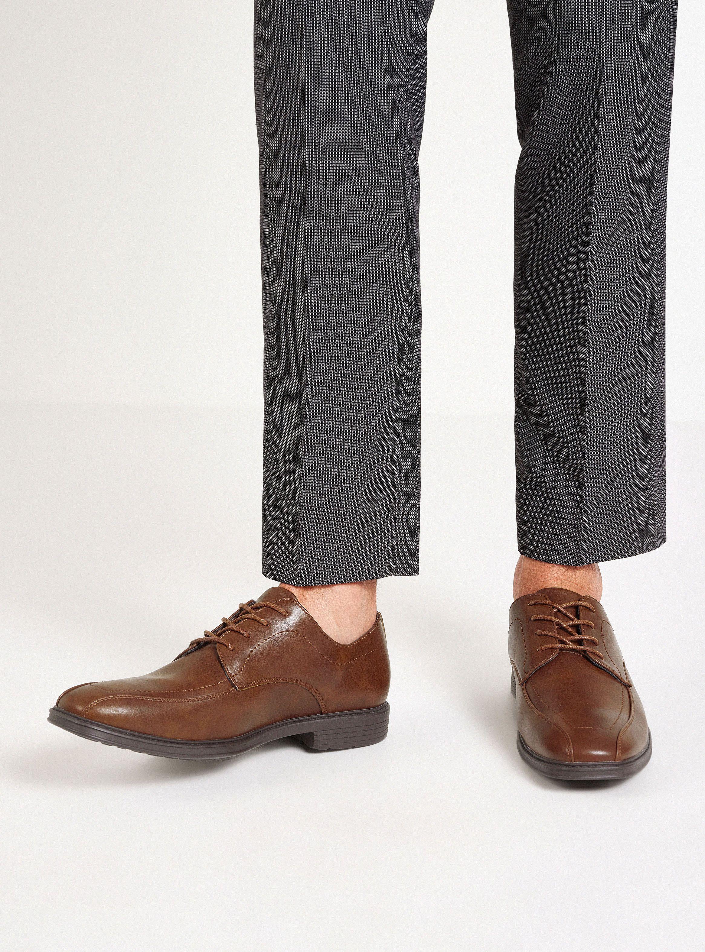Zapato de Vestir Efecto Cuero Hombre-0