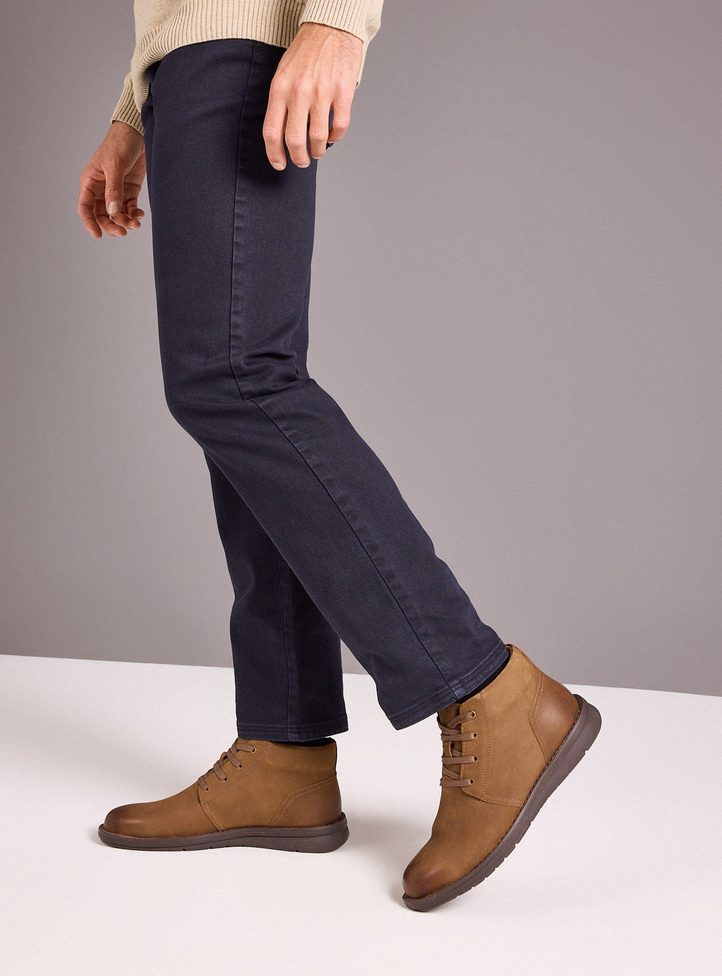 Botín Cuero Media Caña Hombre-0