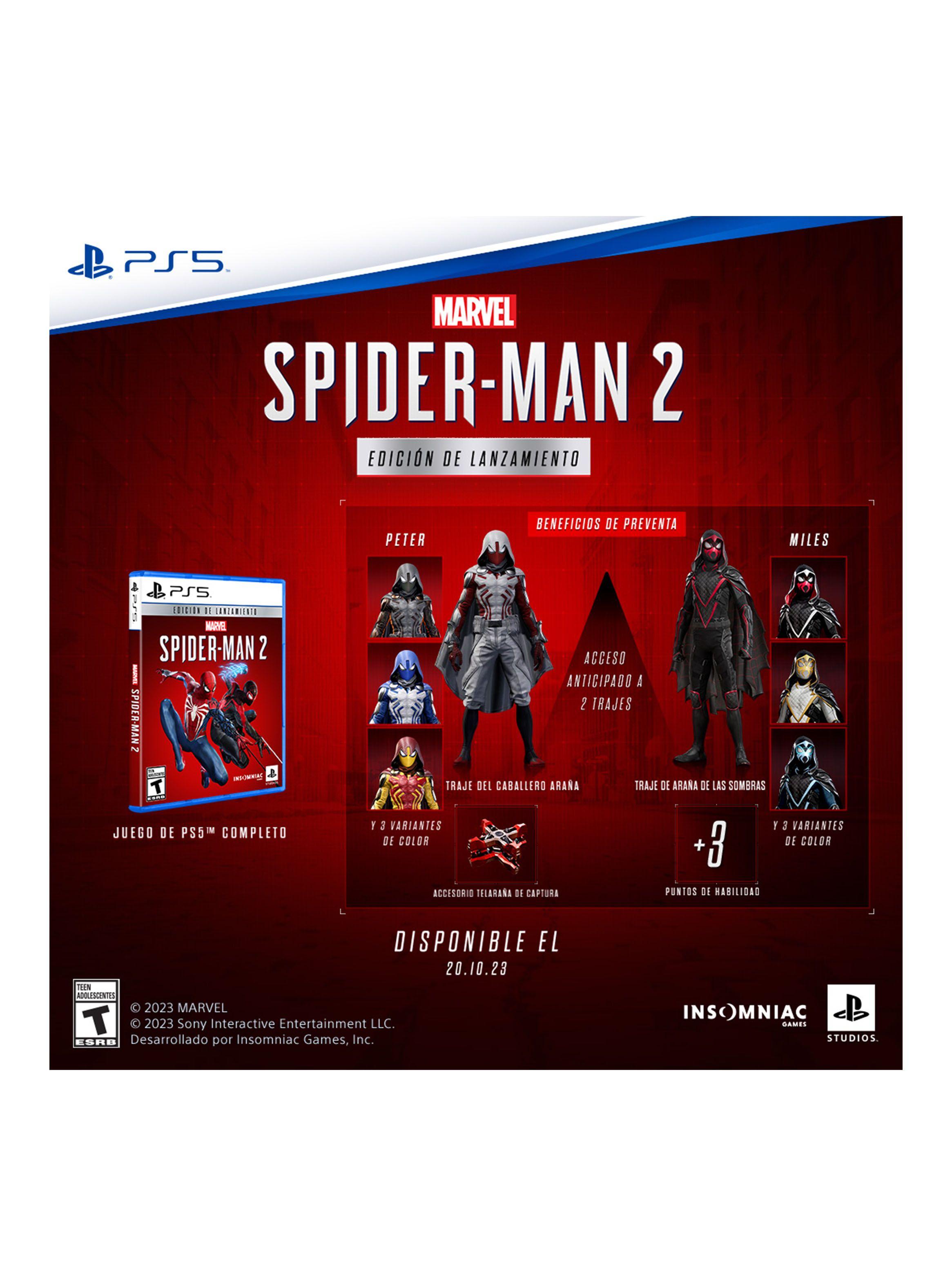 Juego PS5 Marvel's Spider-Man 2 Day One-2