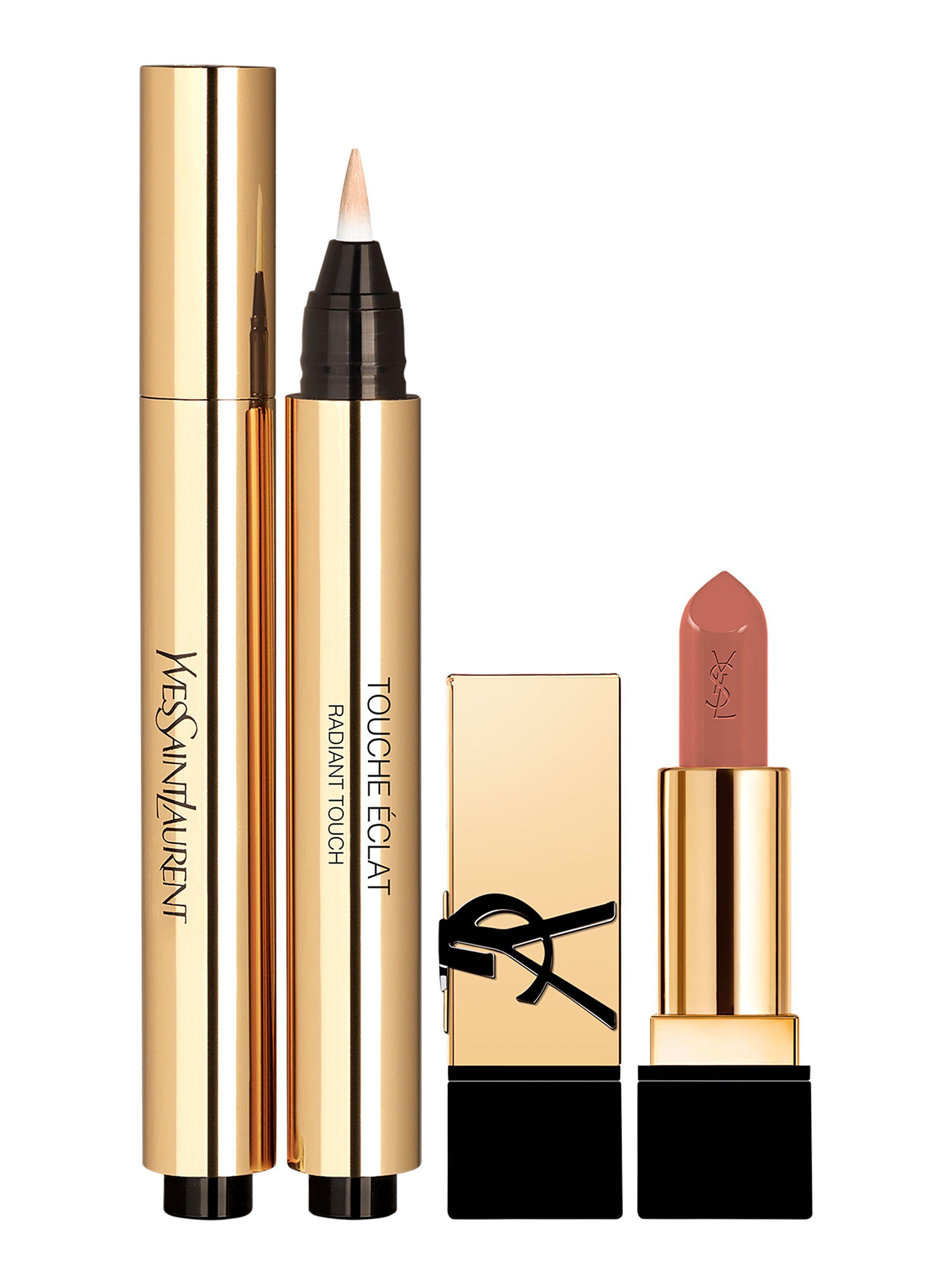 Set Maquillaje Touche Éclat 2 + Mini Rouge Pur Couture Nude Muse-1