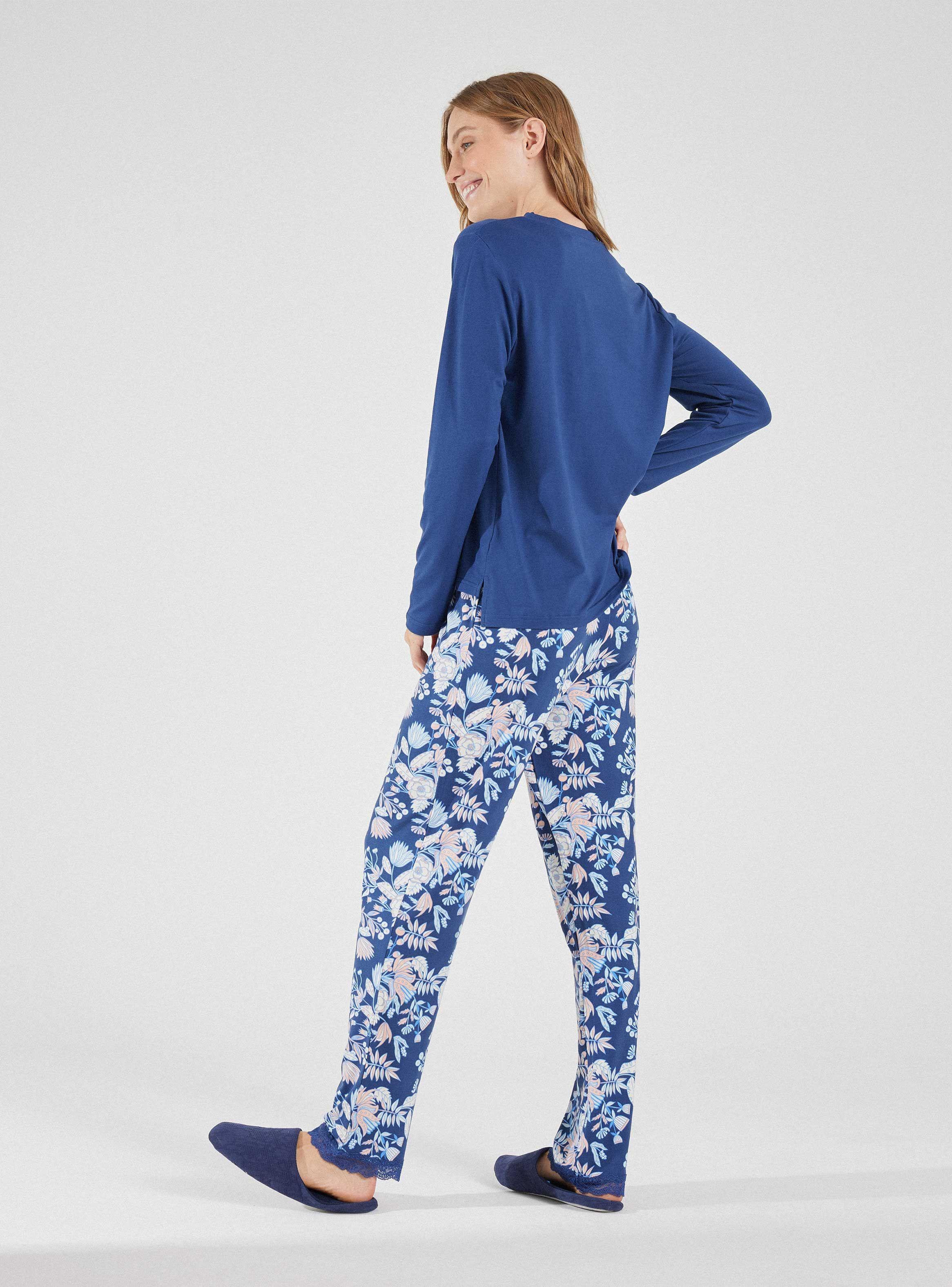 Pijama Polera Estampada Pantalón Full Print-5
