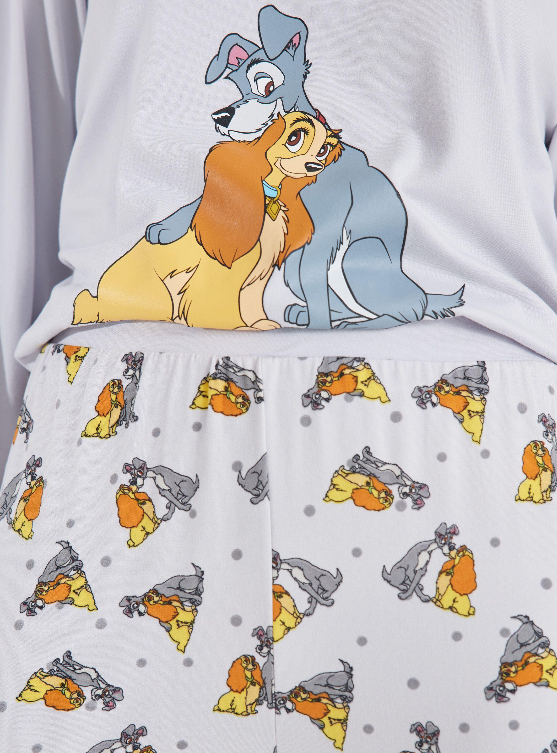 Pijama Largo Licencia La Dama Y El Vagabundo-3