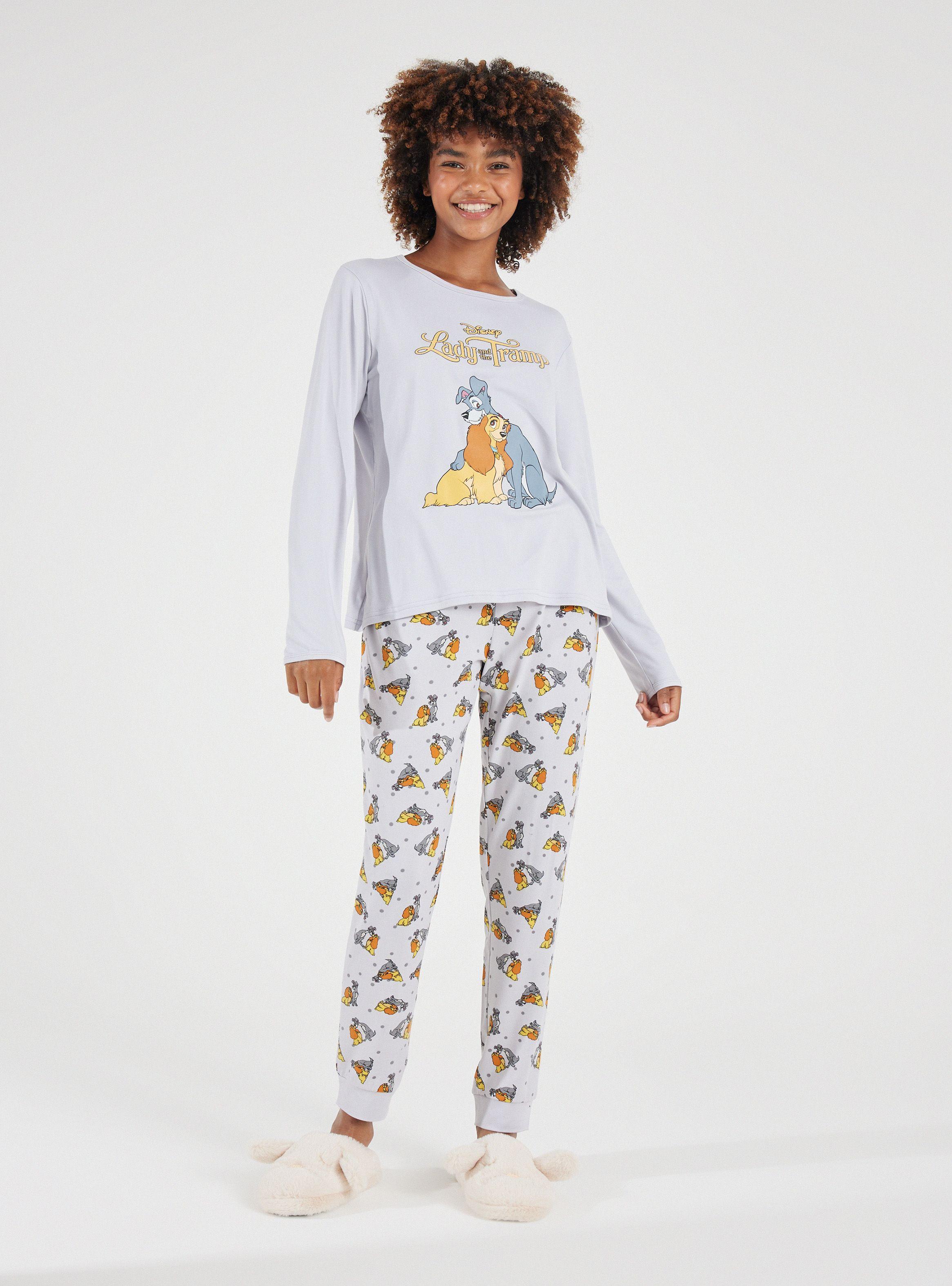 Pijama Largo Licencia La Dama Y El Vagabundo-4