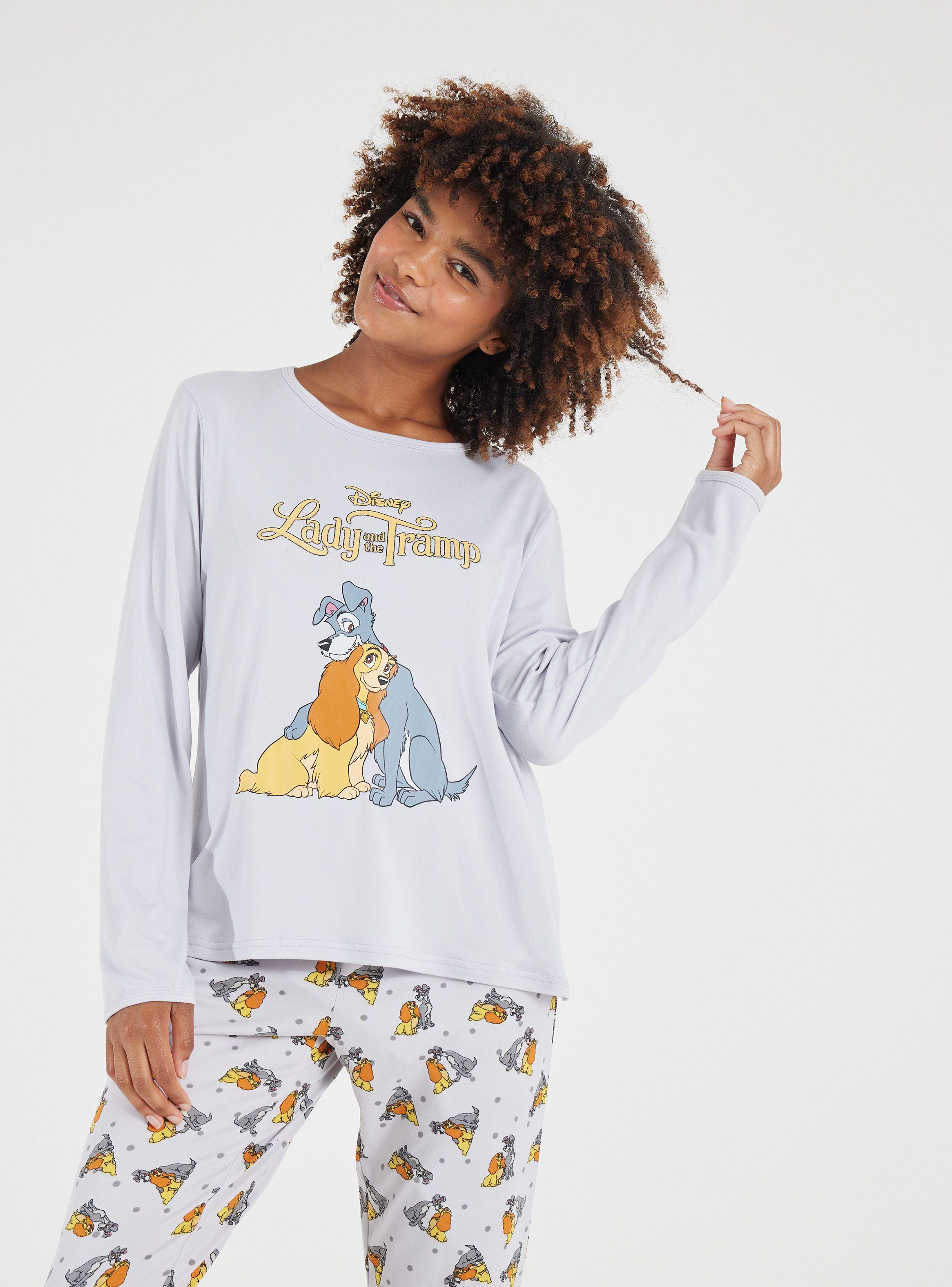 Pijama Largo Licencia La Dama Y El Vagabundo-0