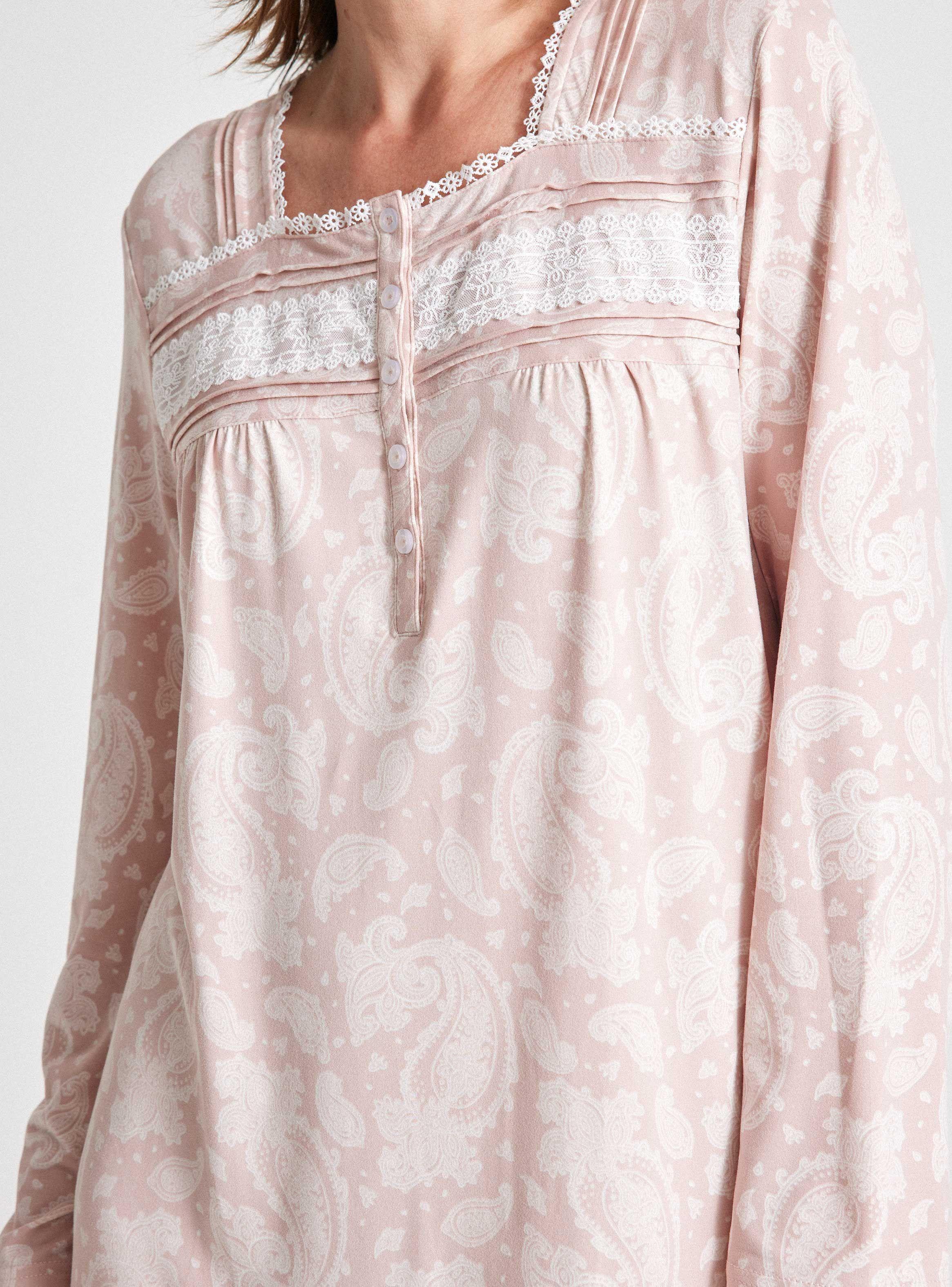 Camisa Full Print Detalles de Encaje 01-3