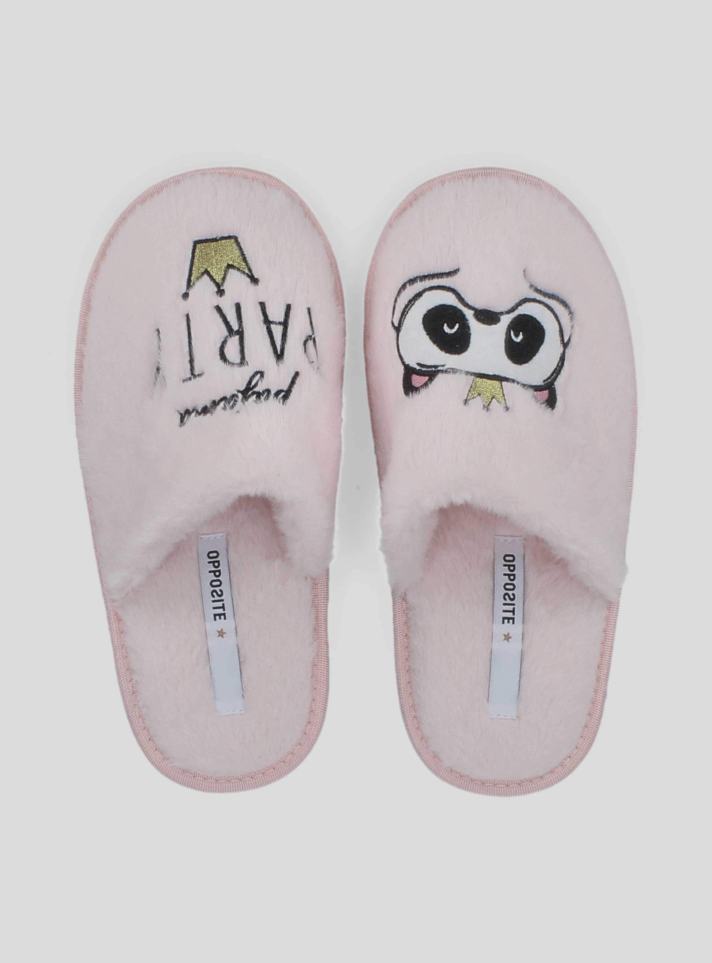 Pantufla Aplicación Bordada-0