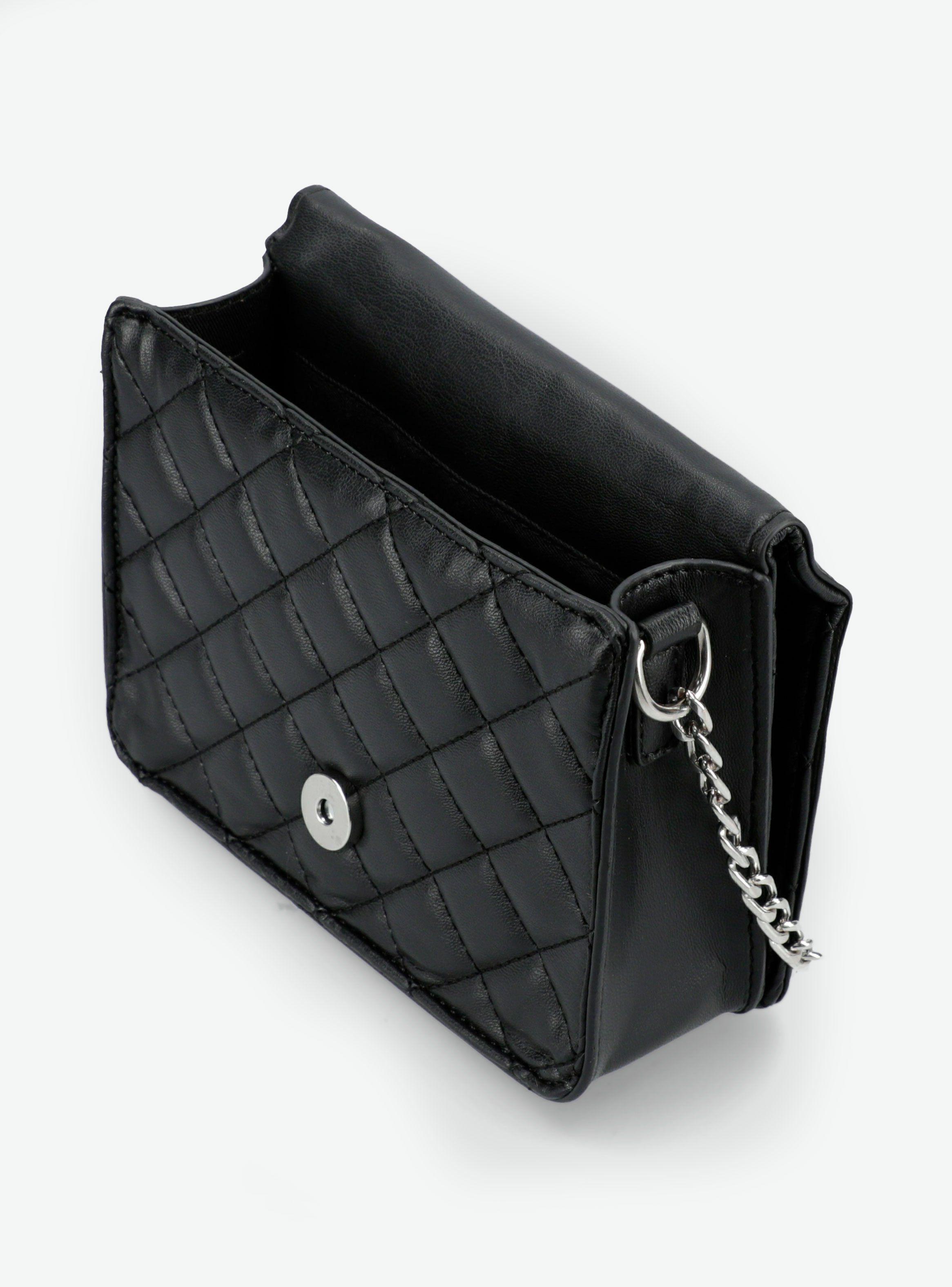 Cartera Crossbody Con Quilt y Tachas Metálicas-5